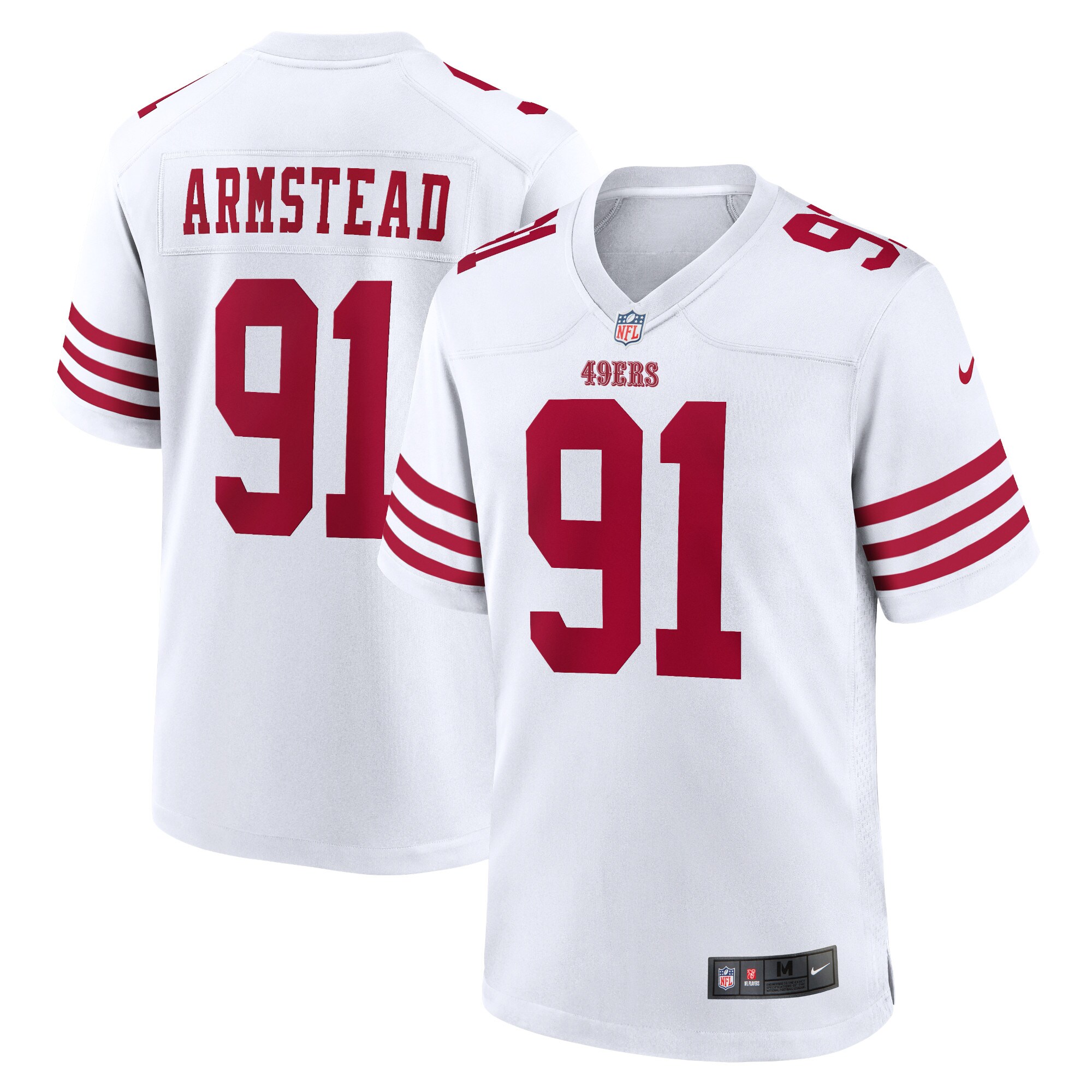 Arik Armstead San Francisco 49ers  Player Game Jersey - White