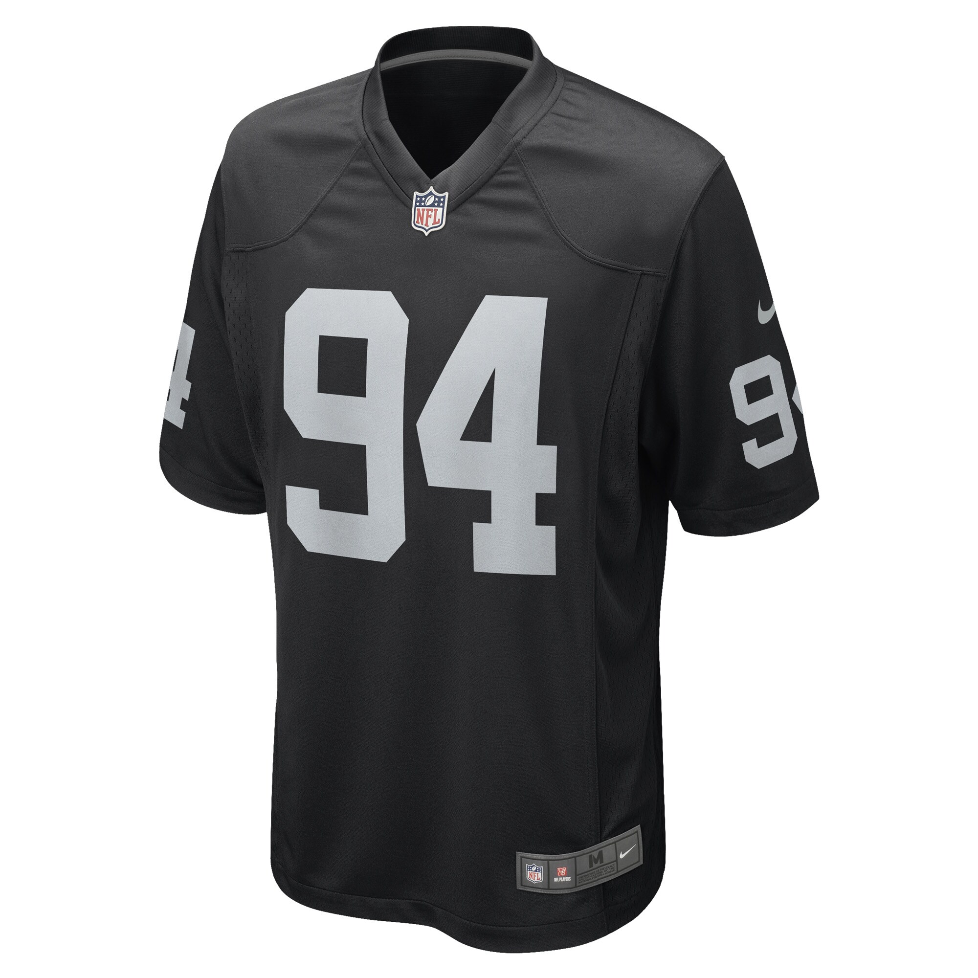 Jenkins Las Vegas Raiders  Game Player Jersey - Black