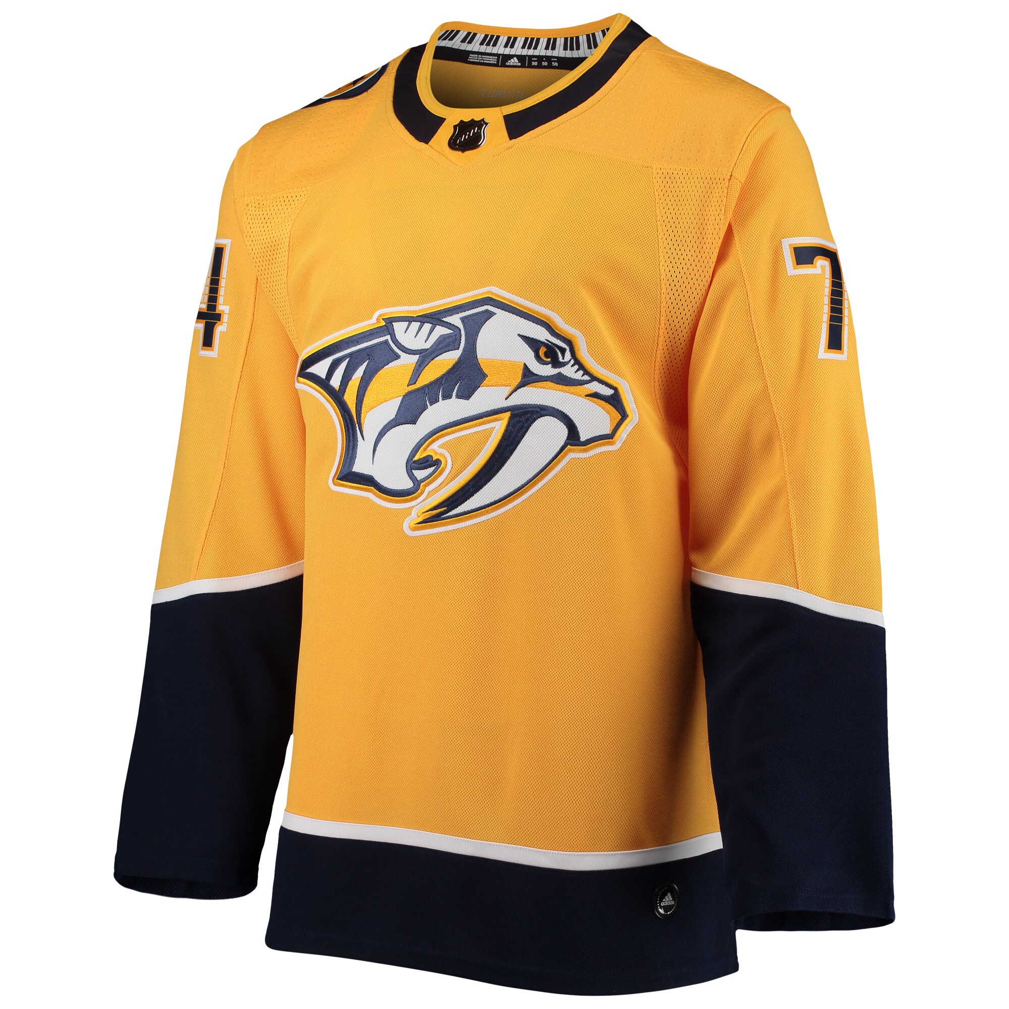 Juuse Saros Nashville Predators  Home Authentic Player Jersey - Gold