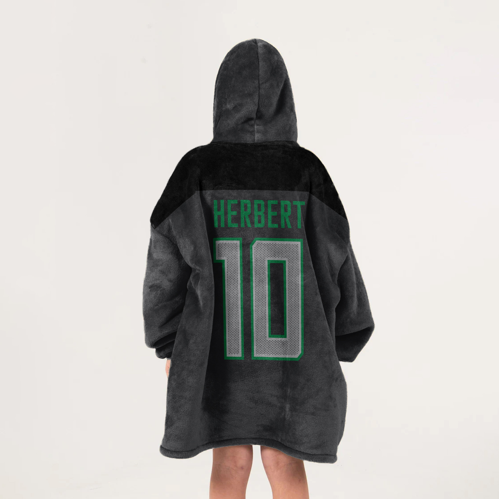 Kid J.H 10 Oregon Football Unisex Blanket Hoodie
