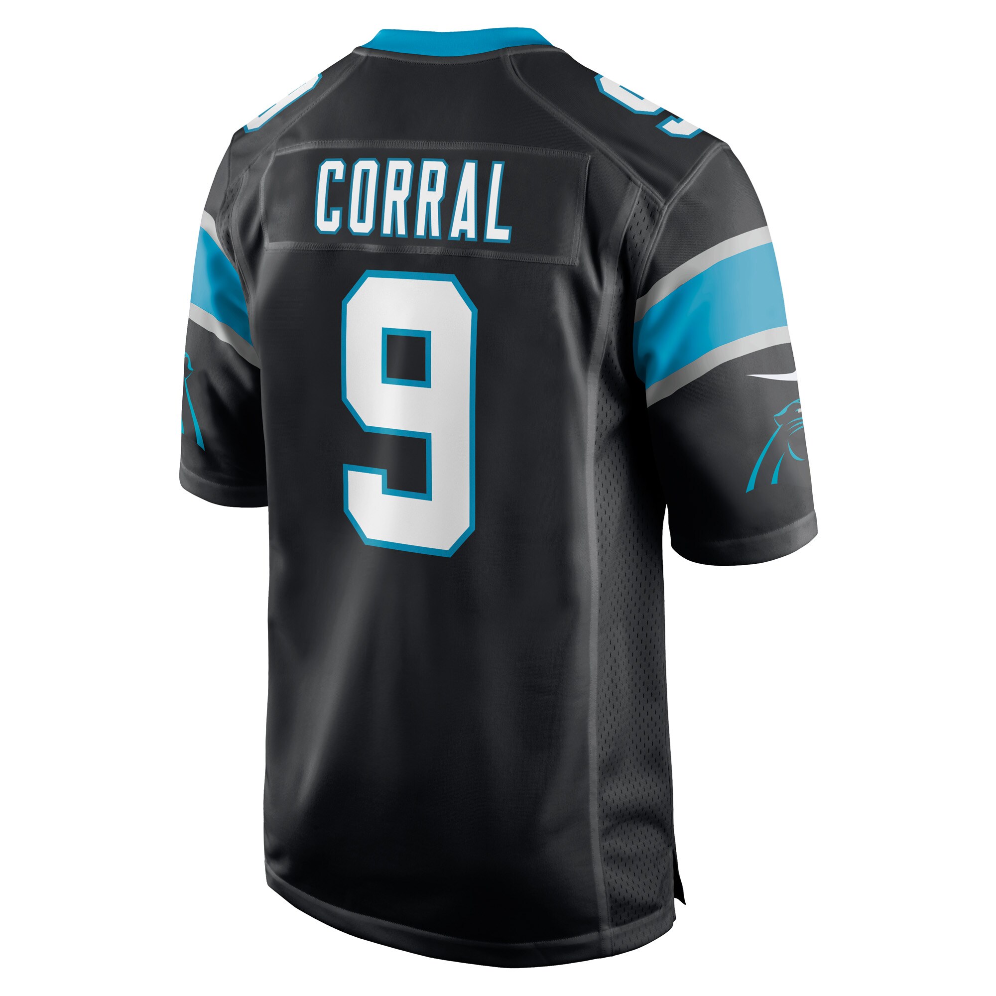 Matt Corral Carolina Panthers Player Game Jersey - Black