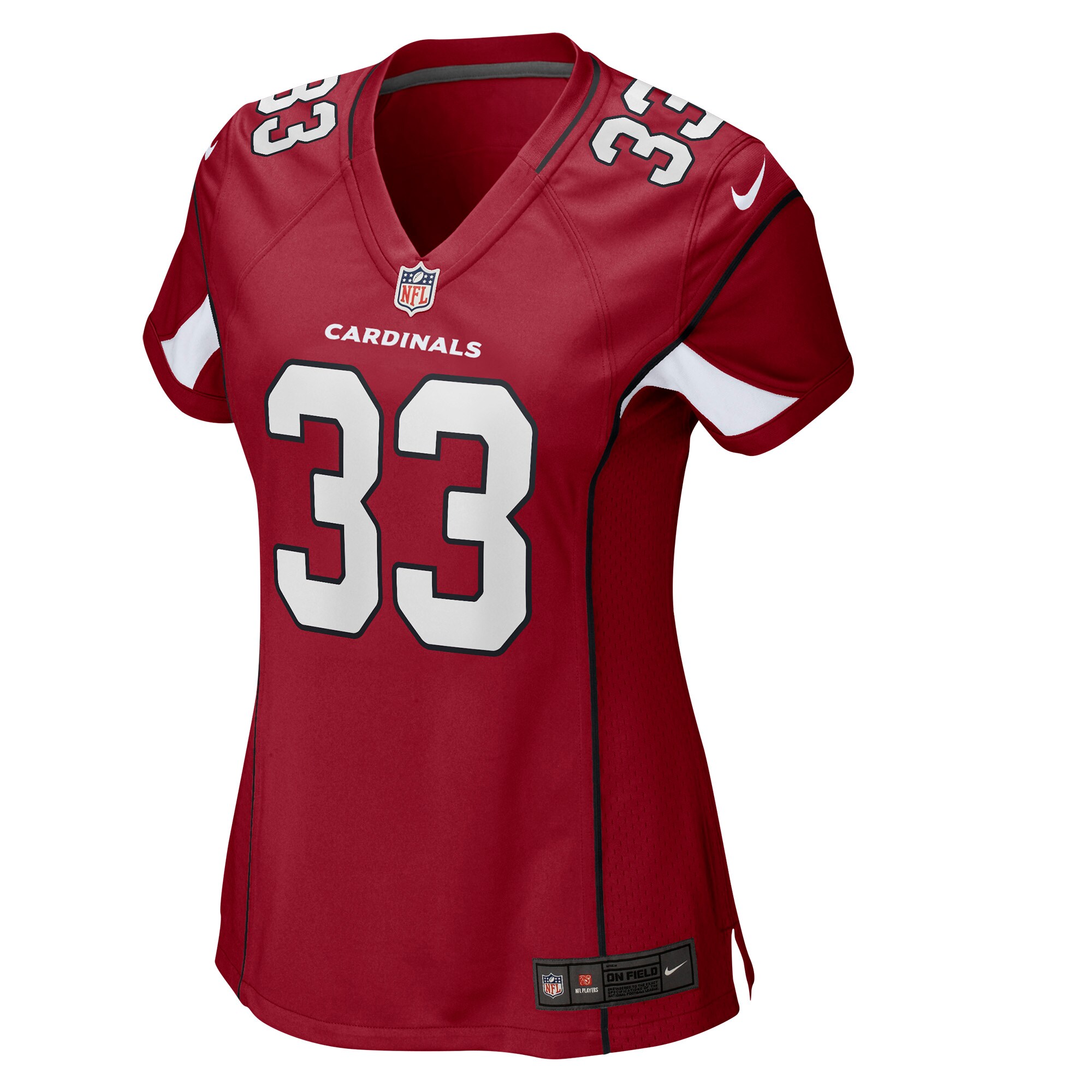 Antonio Hamilton Arizona Cardinals  Women's Game Jersey - Cardinal