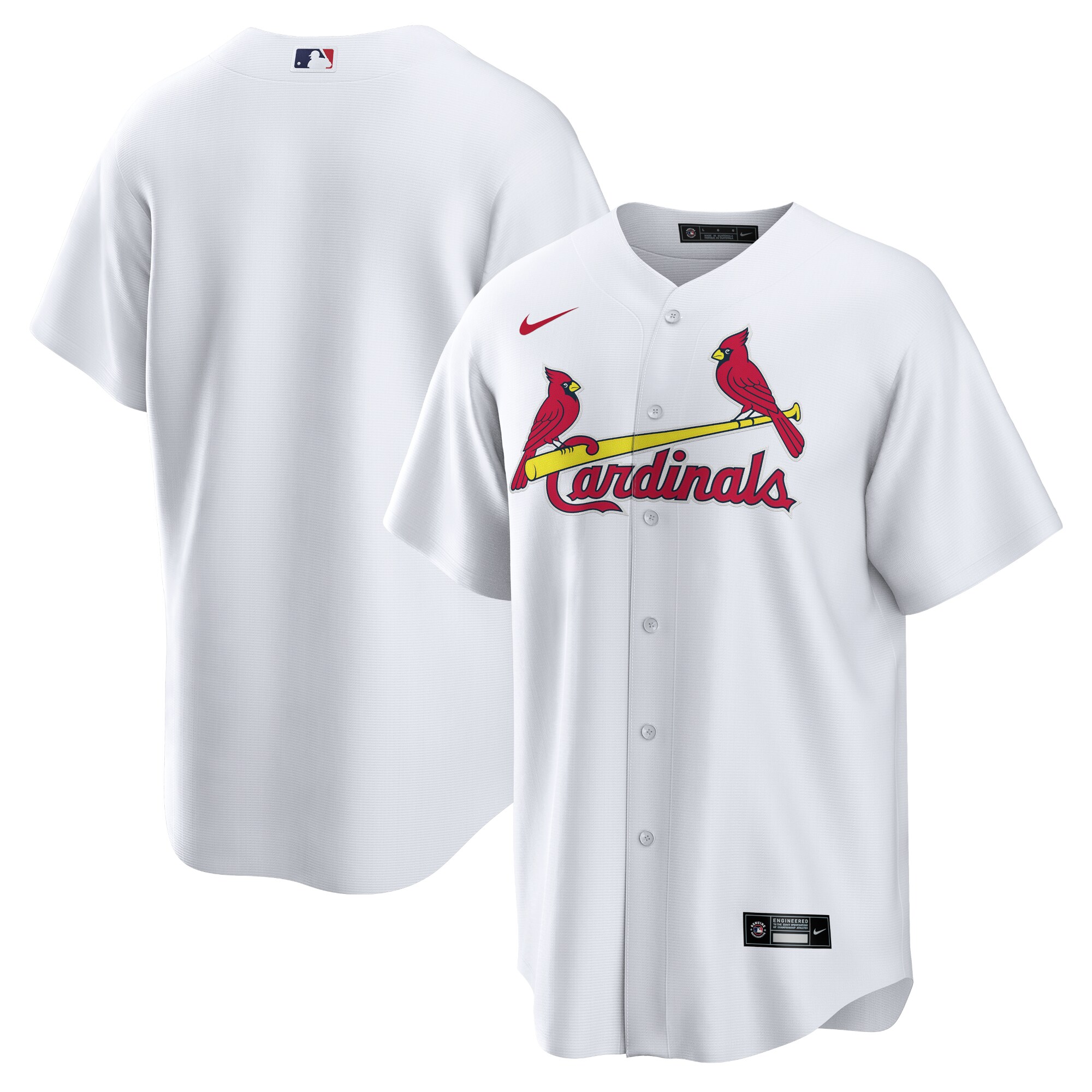 St.Louis Cardinals  Home Replica Team Jersey - White