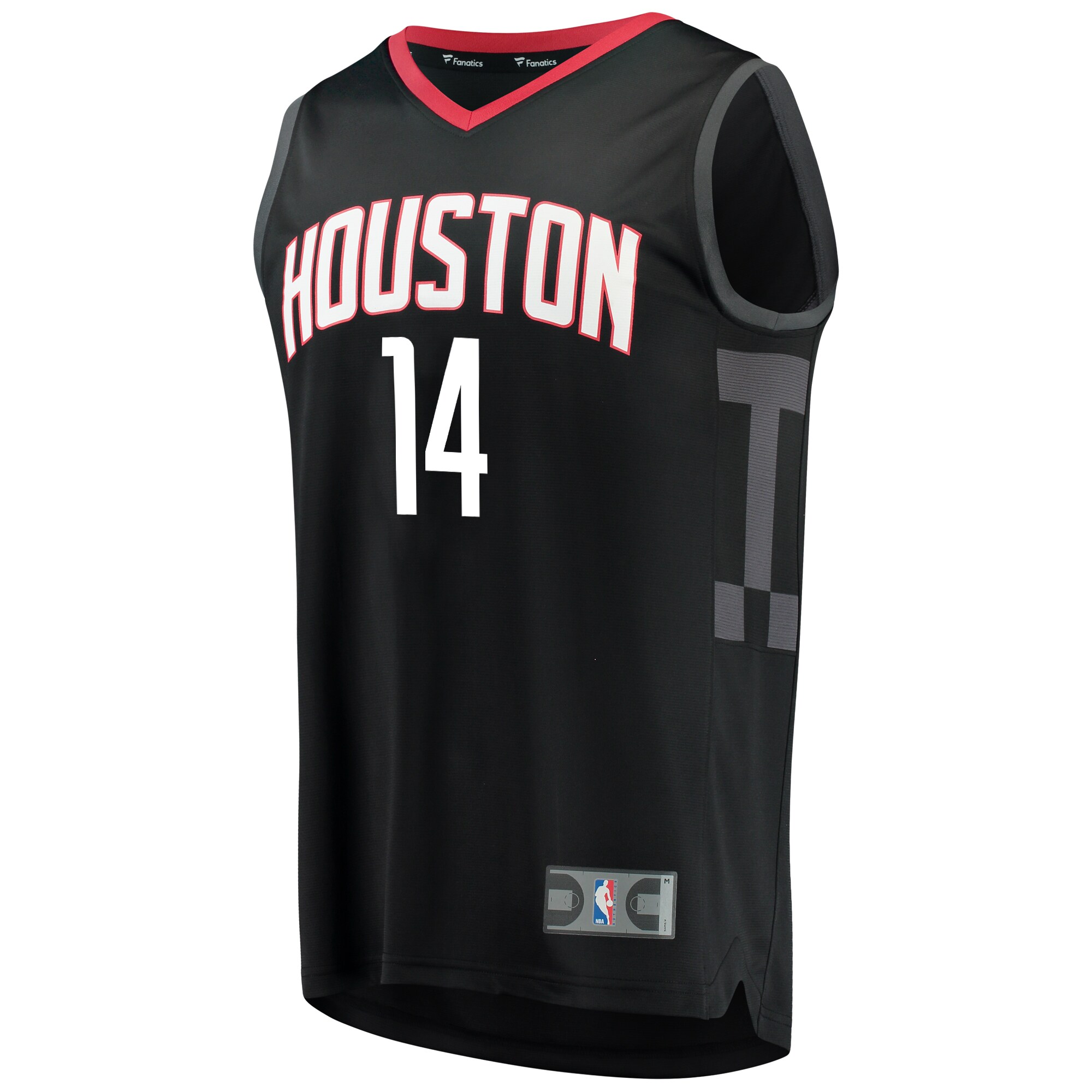 Gerald Green Houston Rockets  Fast Break Replica Player Jersey Black - Statement Edition