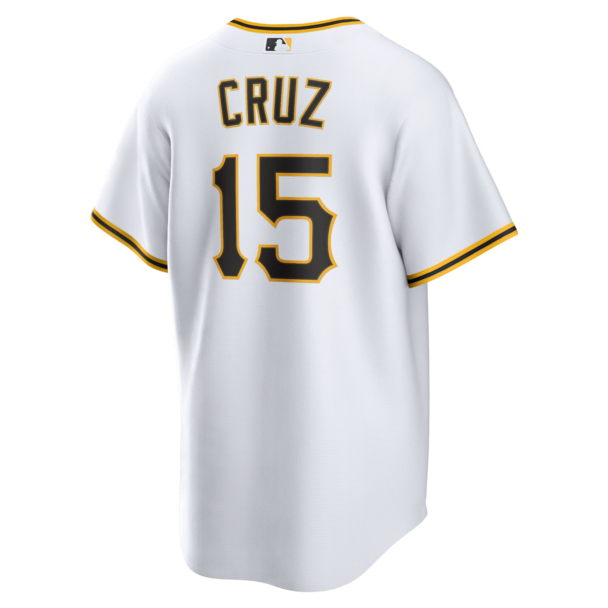 Men's Pittsburgh Pirates Oneil Cruz  White Home Replica Jersey