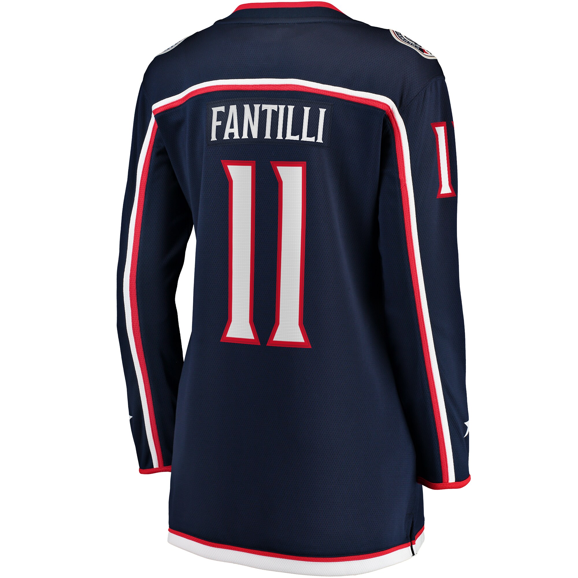 Adam Fantilli Columbus Blue Jackets Women's Home Breakaway Player Jersey - Navy