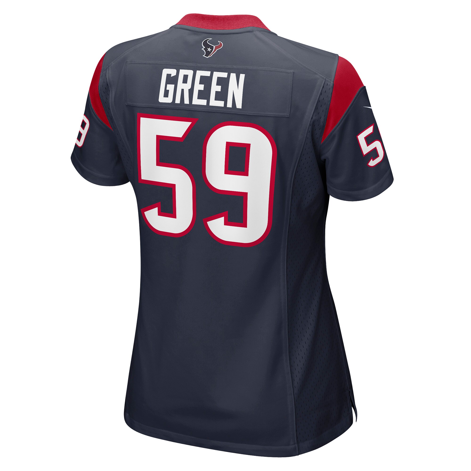 Kenyon Green Houston Texans Women's Game Player Jersey - Navy