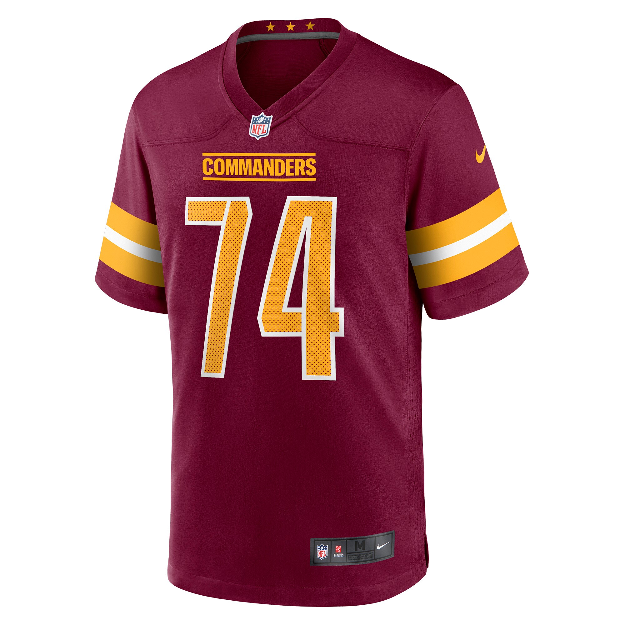 Nolan Laufenberg Washington Commanders  Game Jersey - Burgundy
