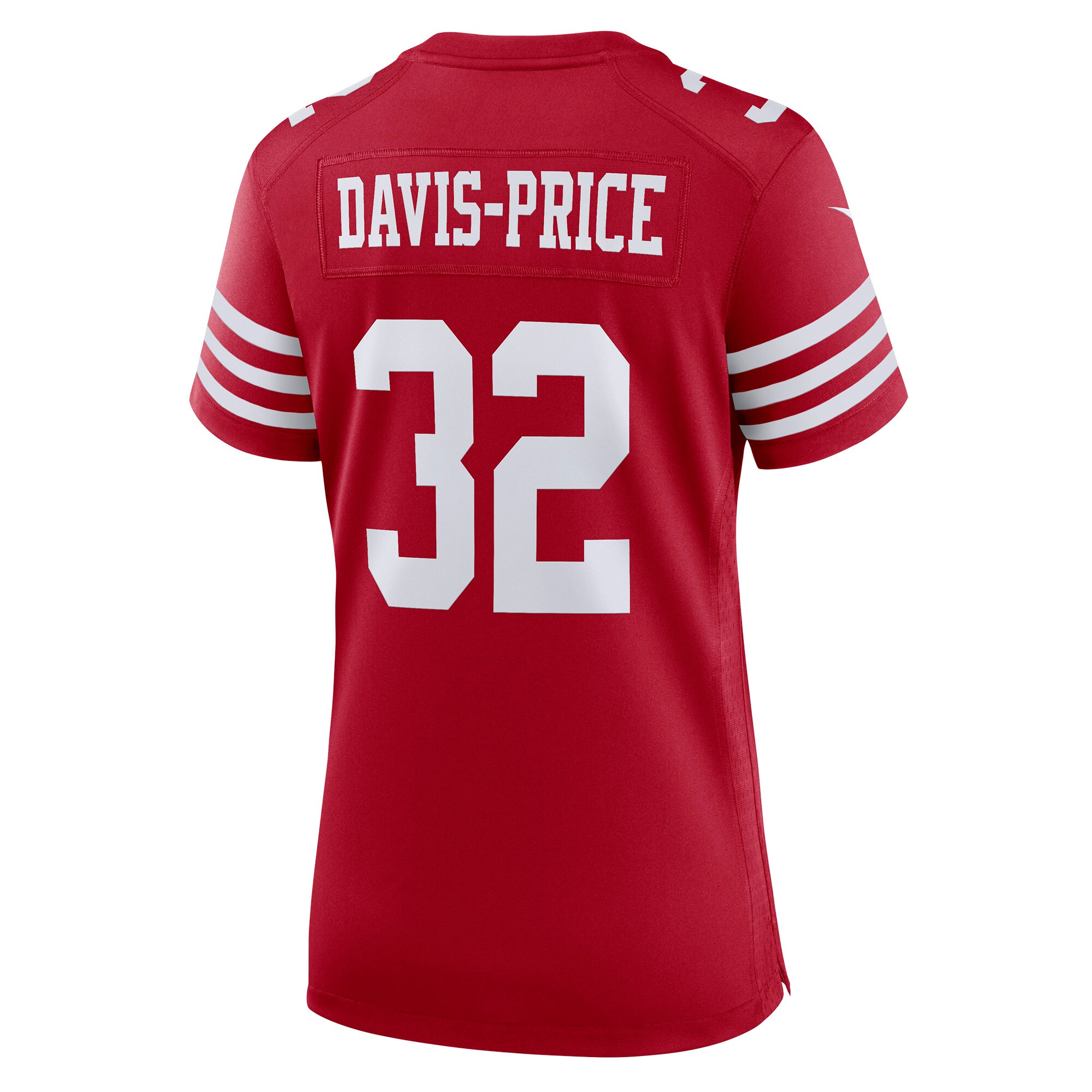 Tyrion Davis-Price San Francisco 49ers  Women's Game Player Jersey - Scarlet