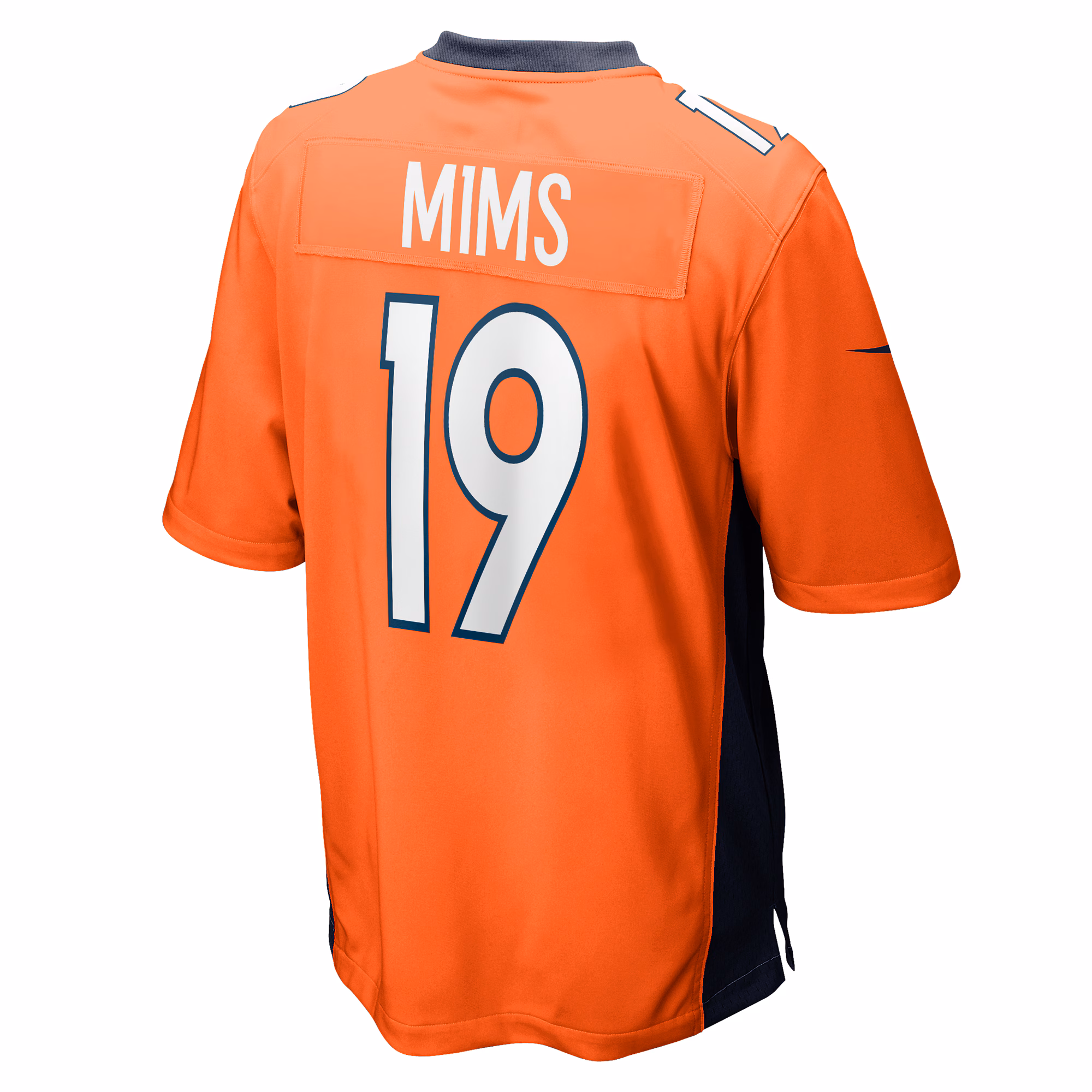 Marvin Mims Jr Denver Broncos Team Game Jersey -  Orange