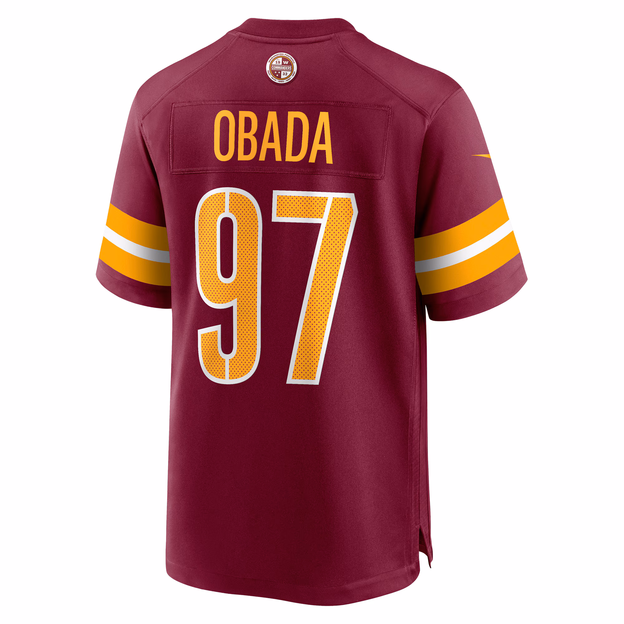 Efe Obada Washington Commanders Game Jersey - Burgundy