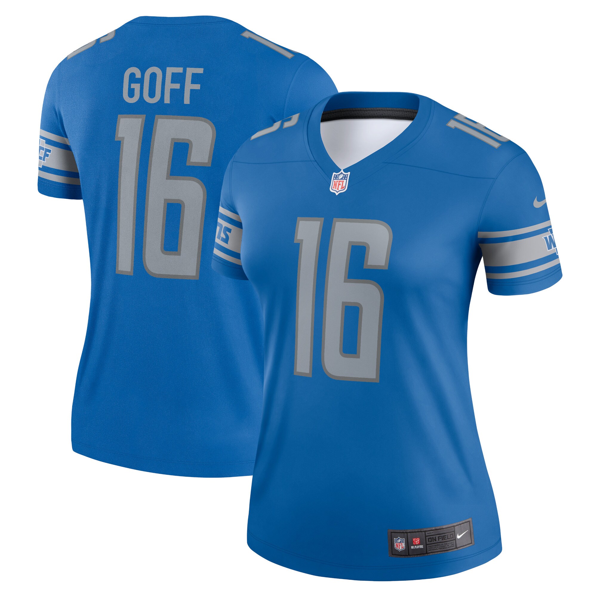 Jared Goff Detroit Lions  Women's Legend Jersey - Blue