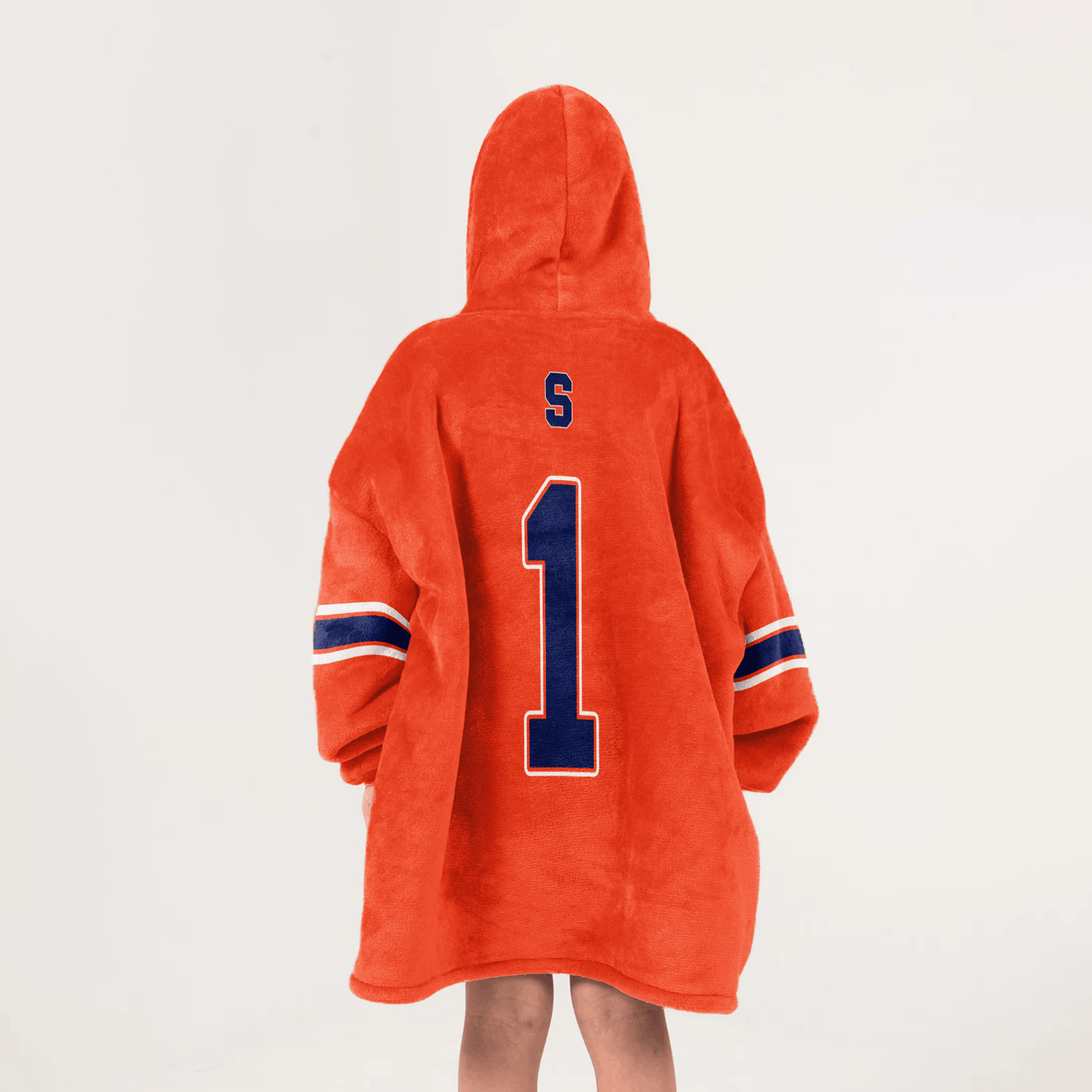 Kid #1 Syracuse Football Unisex Blanket Hoodie