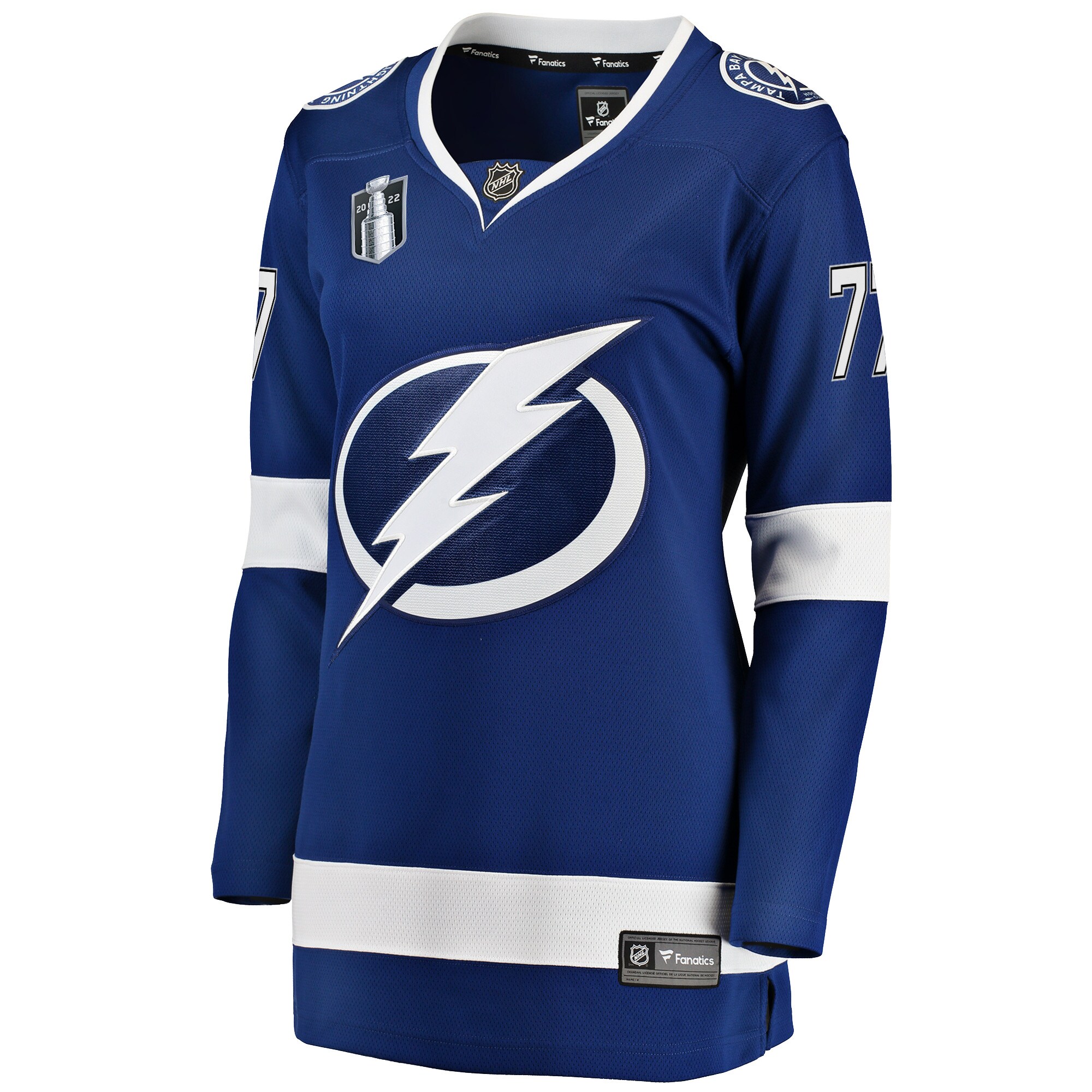 Victor Hedman Tampa Bay Lightning Women's Home 2022 Stanley Cup Final Breakaway Player Jersey - Blue