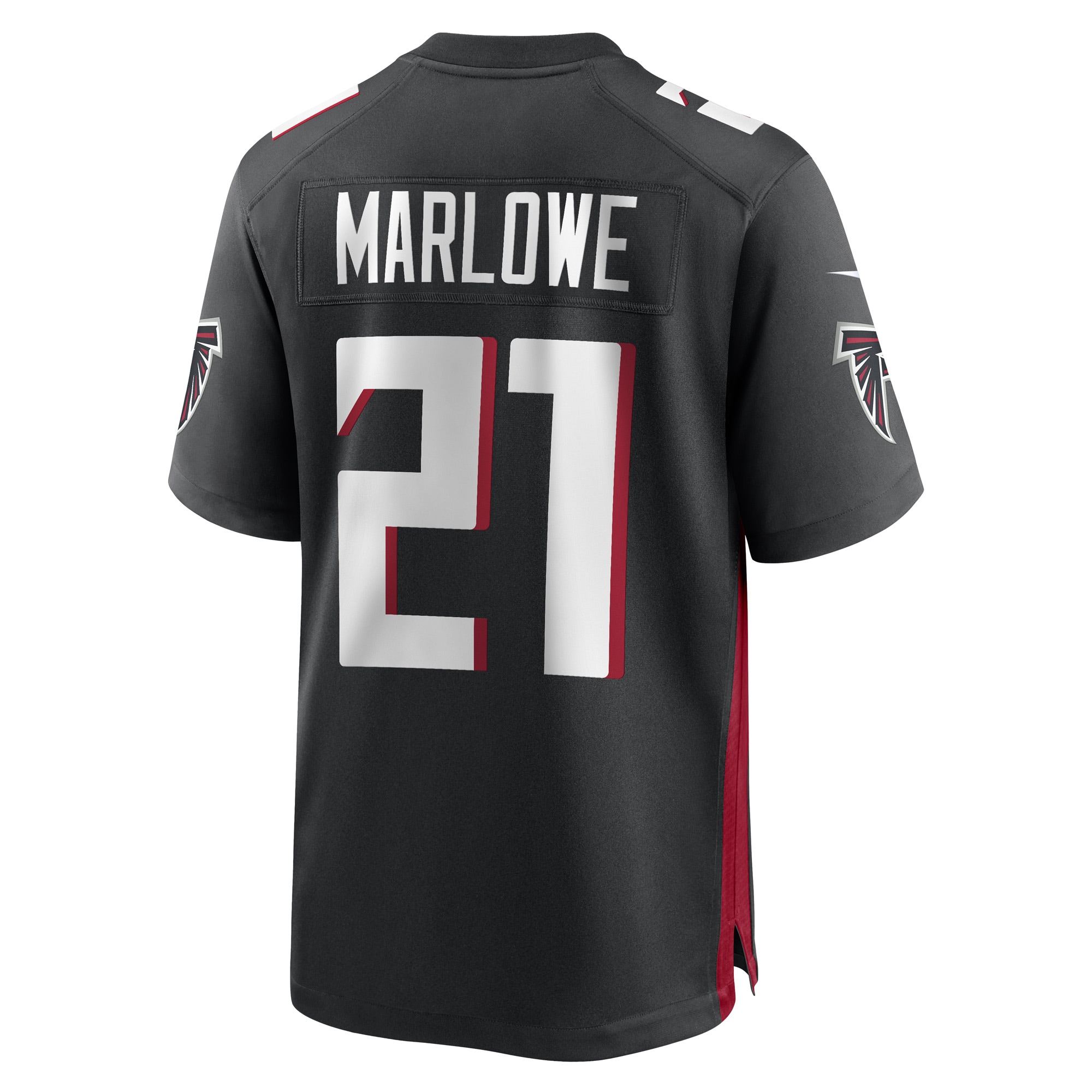 Dean Marlowe Atlanta Falcons  Game Player Jersey - Black