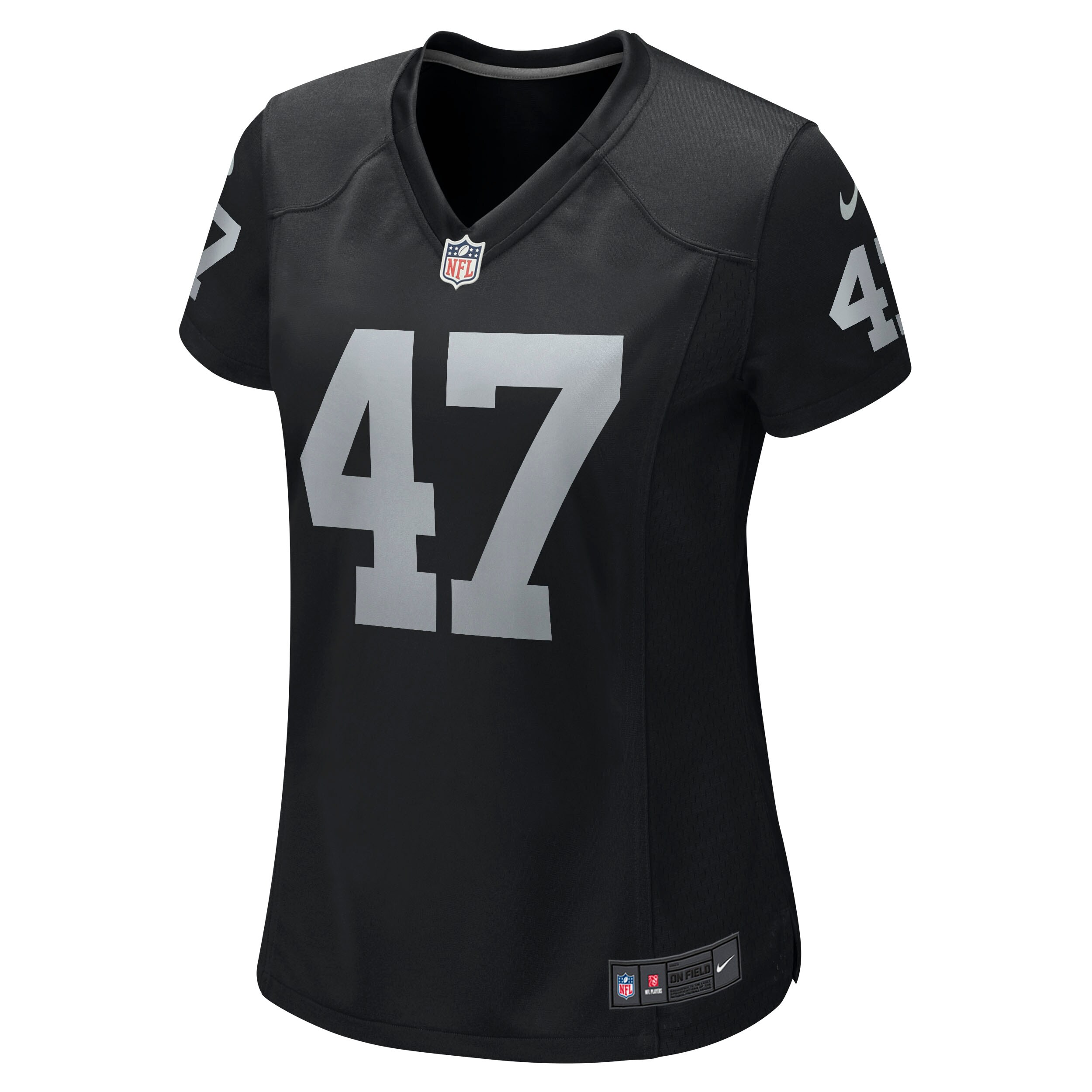 Trent Sieg Las Vegas Raiders  Women's Game Jersey - Black