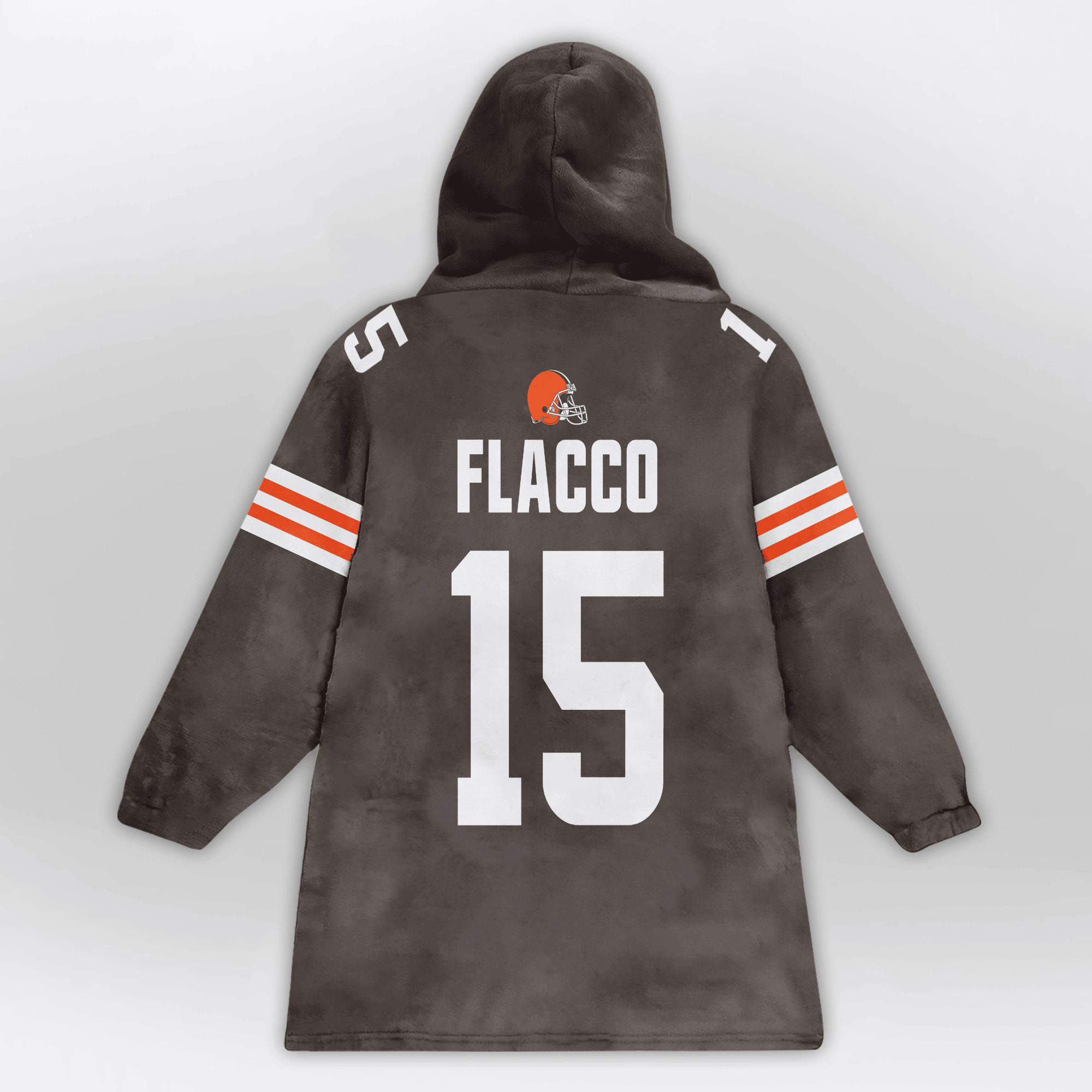 Captain J.F 15 Cleveland Football Unisex Blanket Hoodie