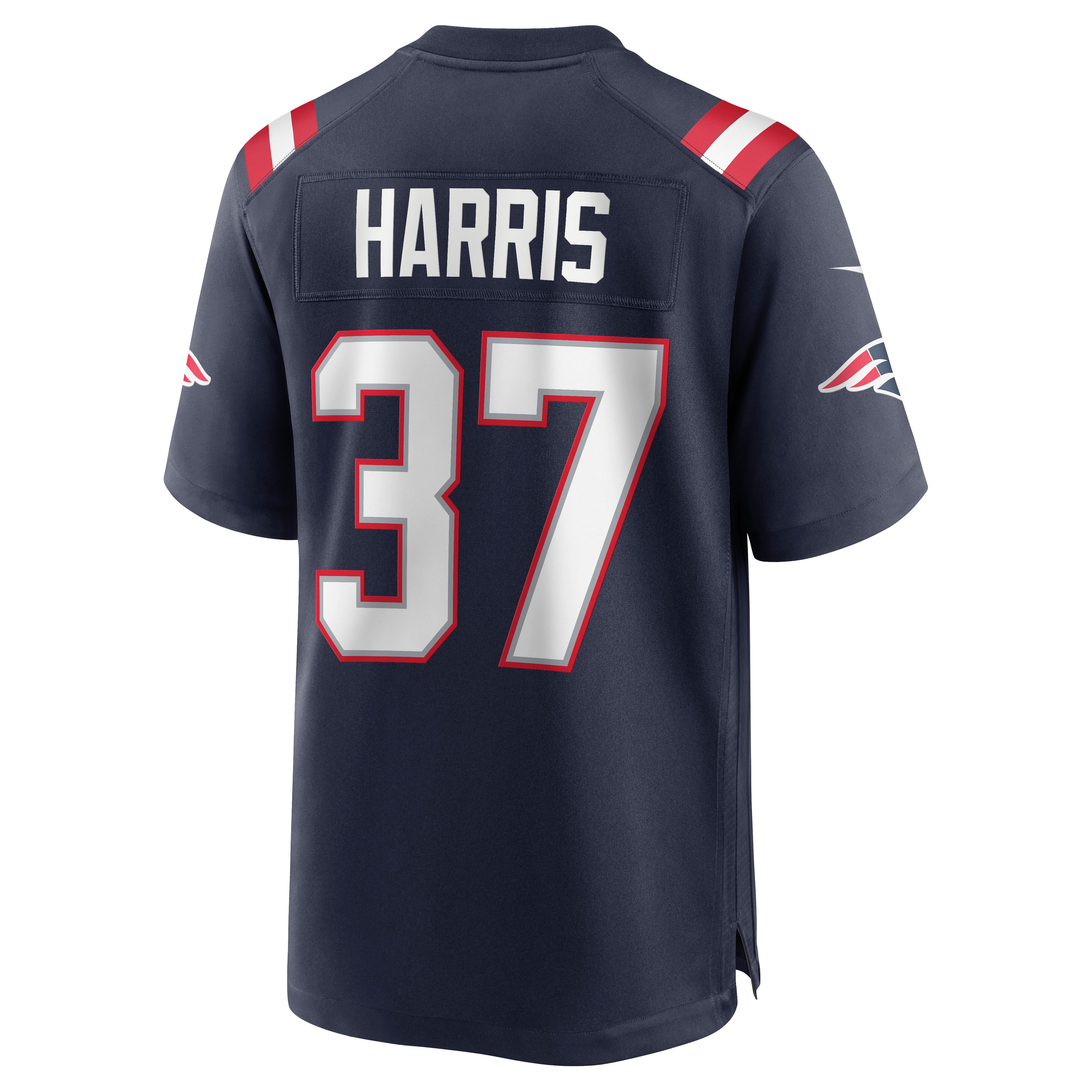 Damien Harris New England Patriots  Game Jersey - Navy
