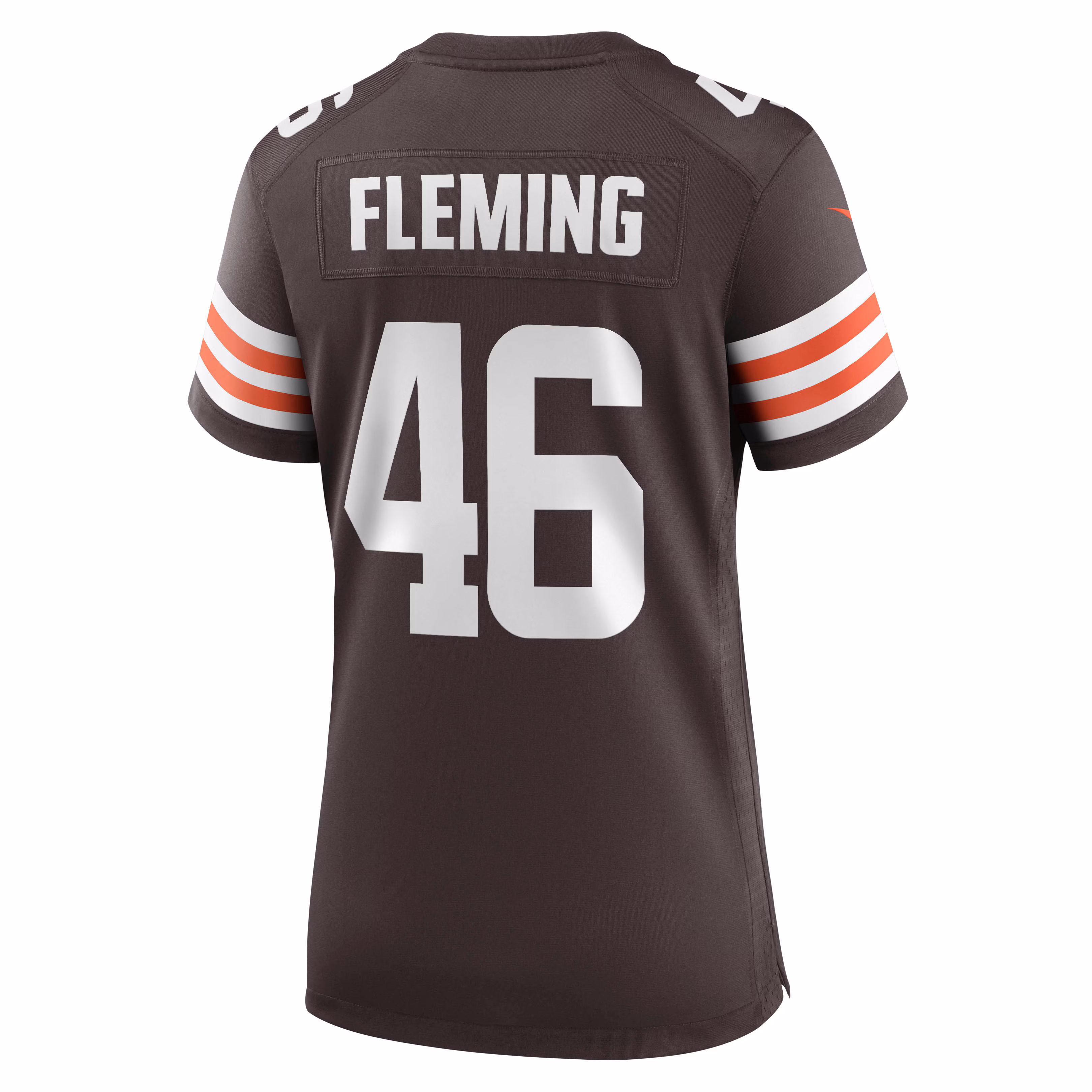 Don Fleming Cleveland Browns Women's Retired Player Jersey - Brown