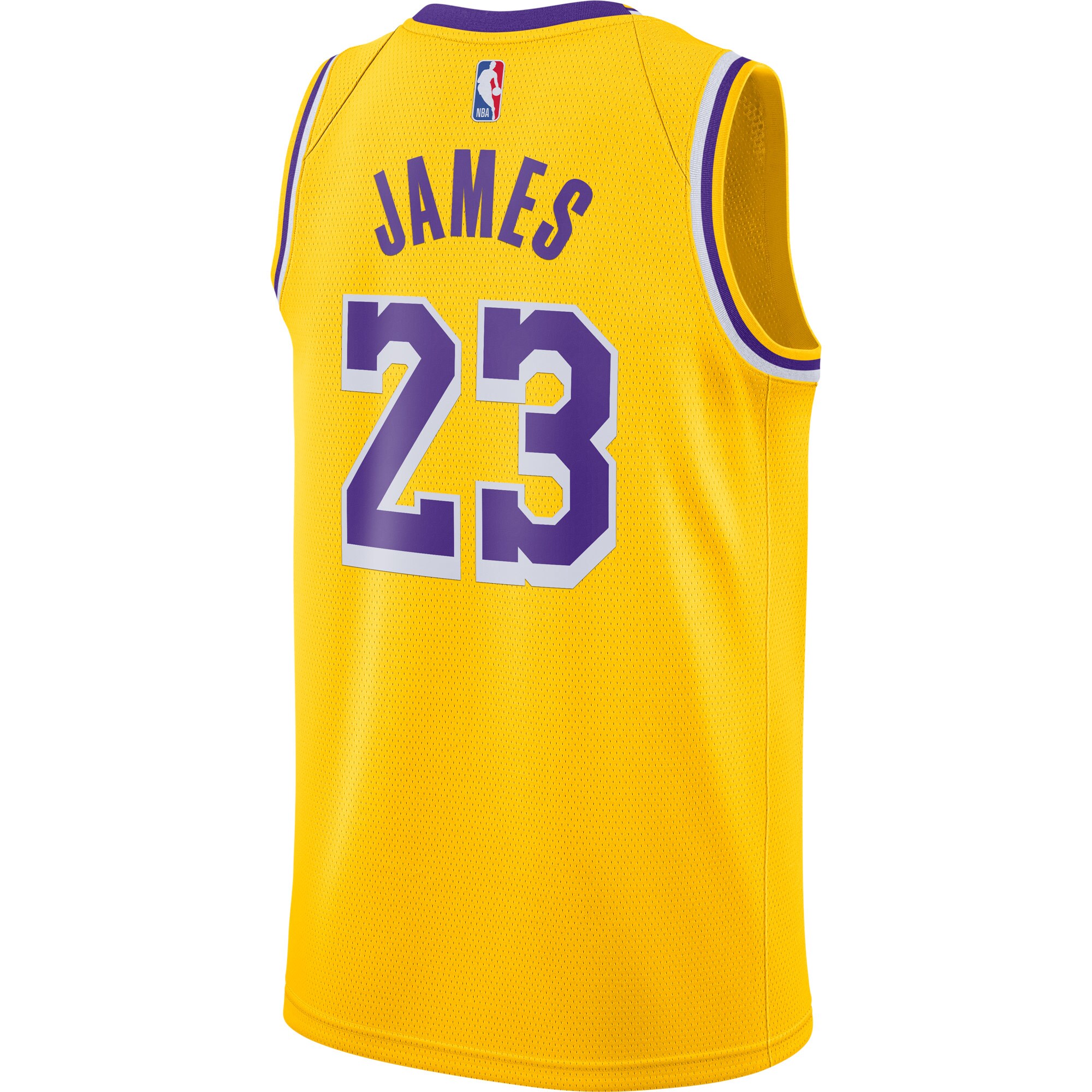 LeBron James Los Angeles Lakers 2020/21 Swingman Jersey Gold - Icon Edition