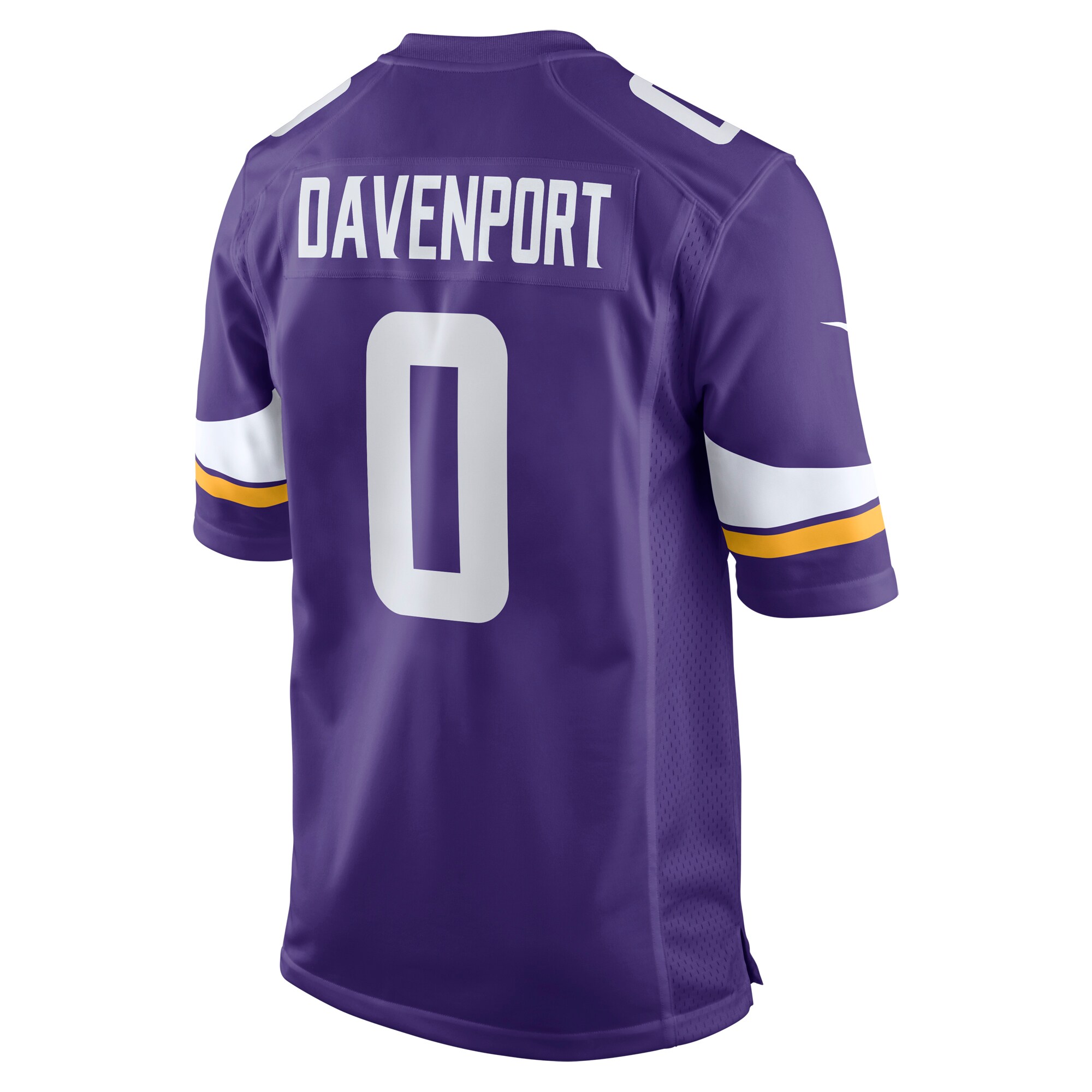 Marcus Davenport Minnesota Vikings  Team Game Jersey - Purple