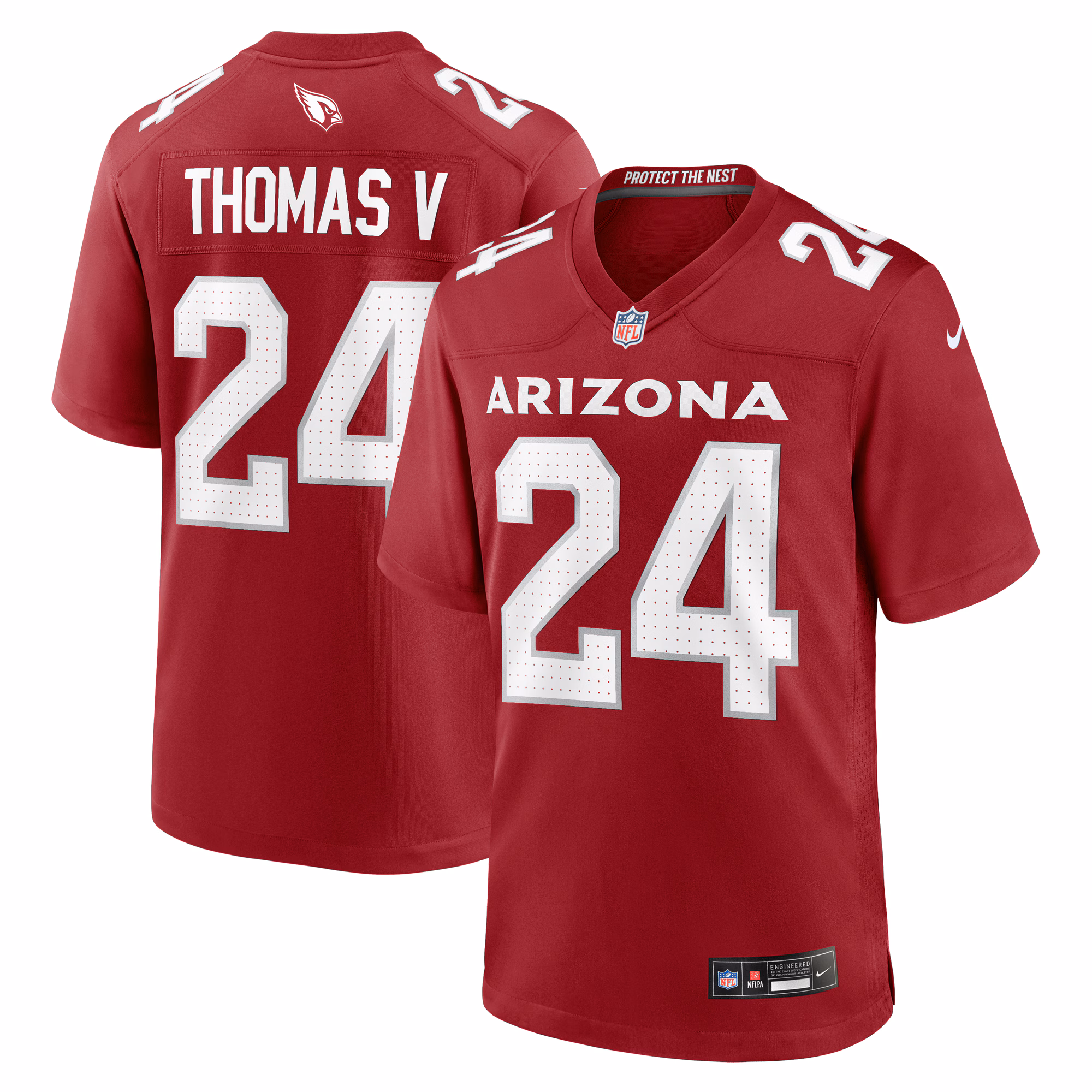 Starling Thomas V Arizona Cardinals Team Game Jersey -  Cardinal