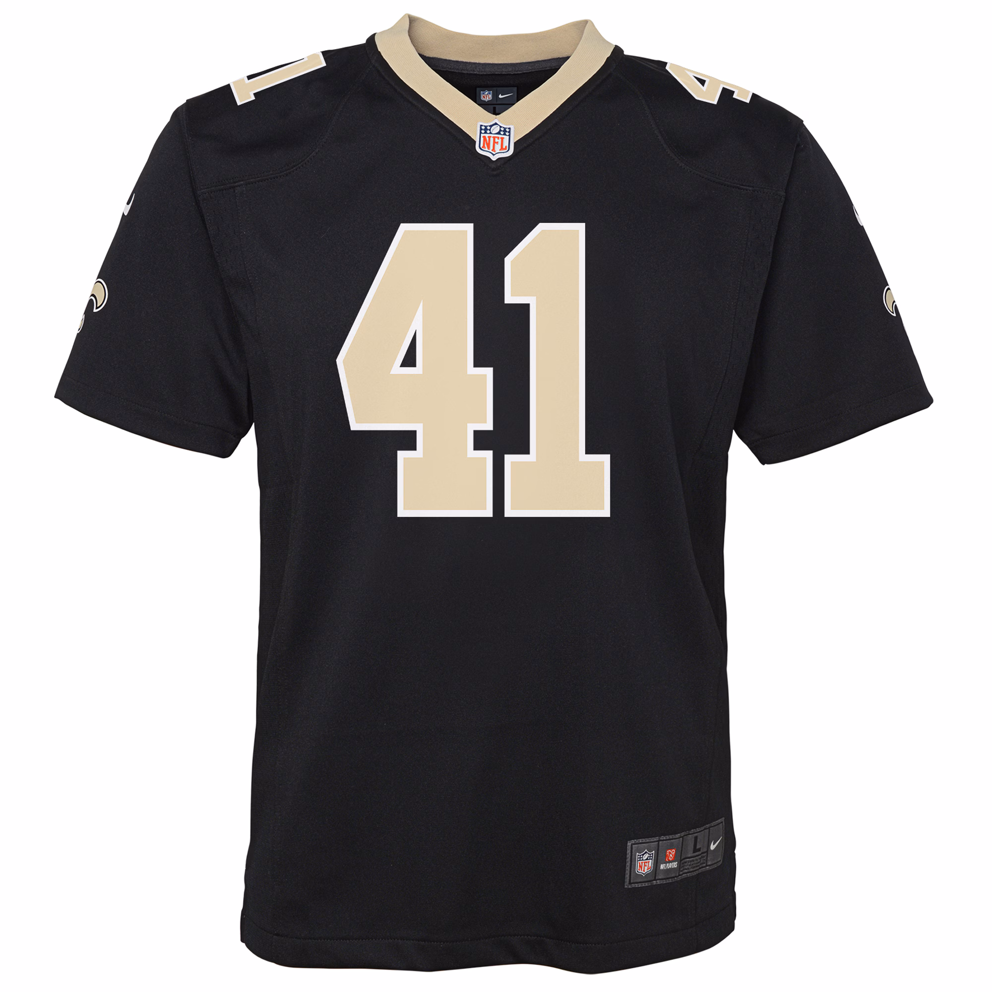 Alvin Kamara New Orleans Saints Youth Game Jersey - Black