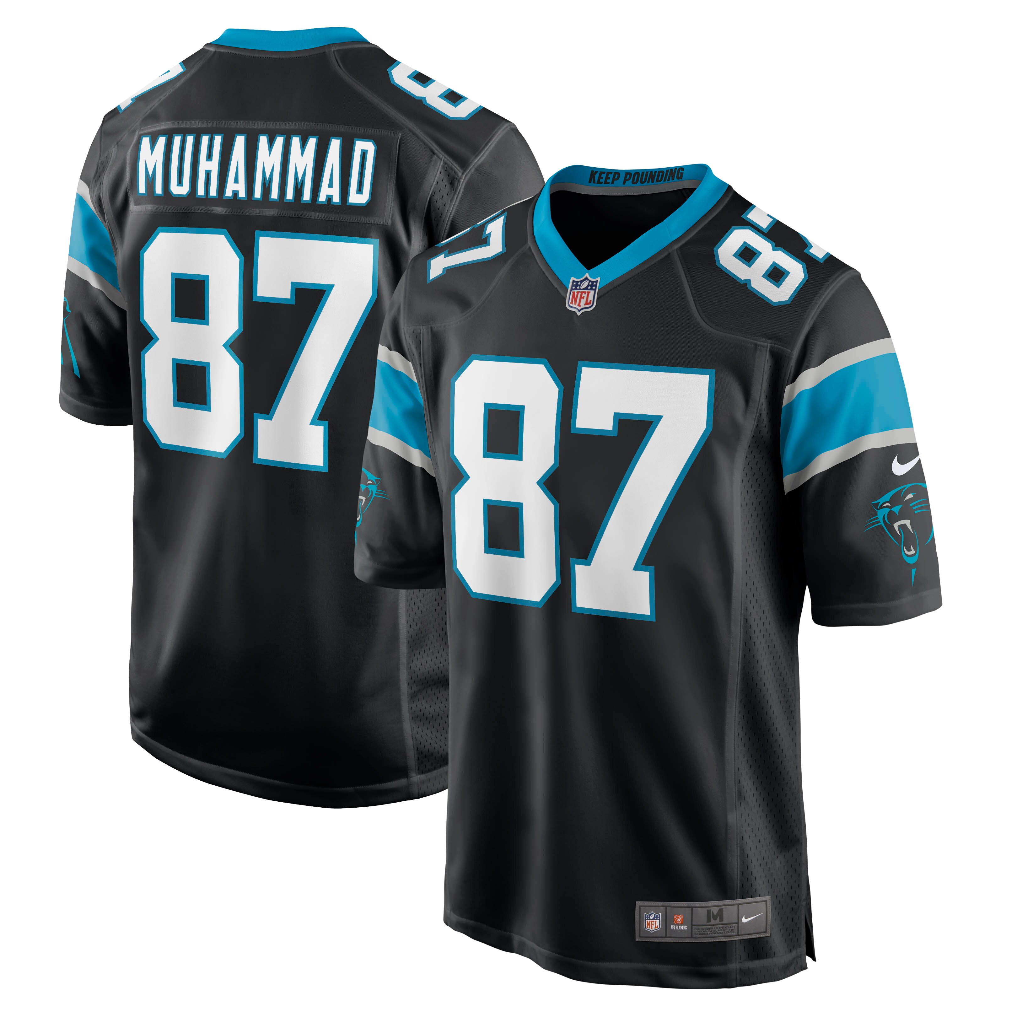 Muhsin Muhammad Carolina Panthers Retired Player Jersey - Black