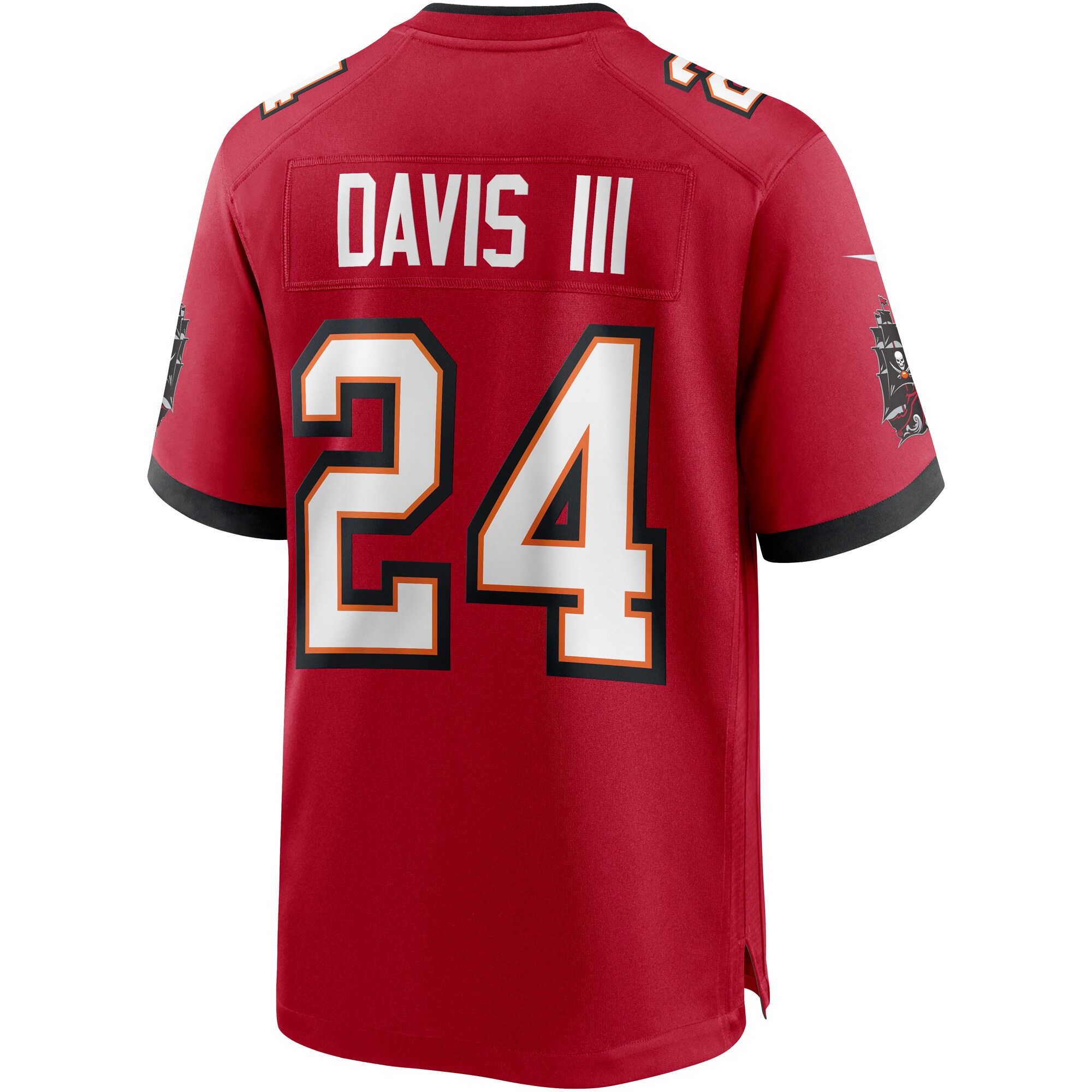Carlton Davis III Tampa Bay Buccaneers  Game Player Jersey - Red