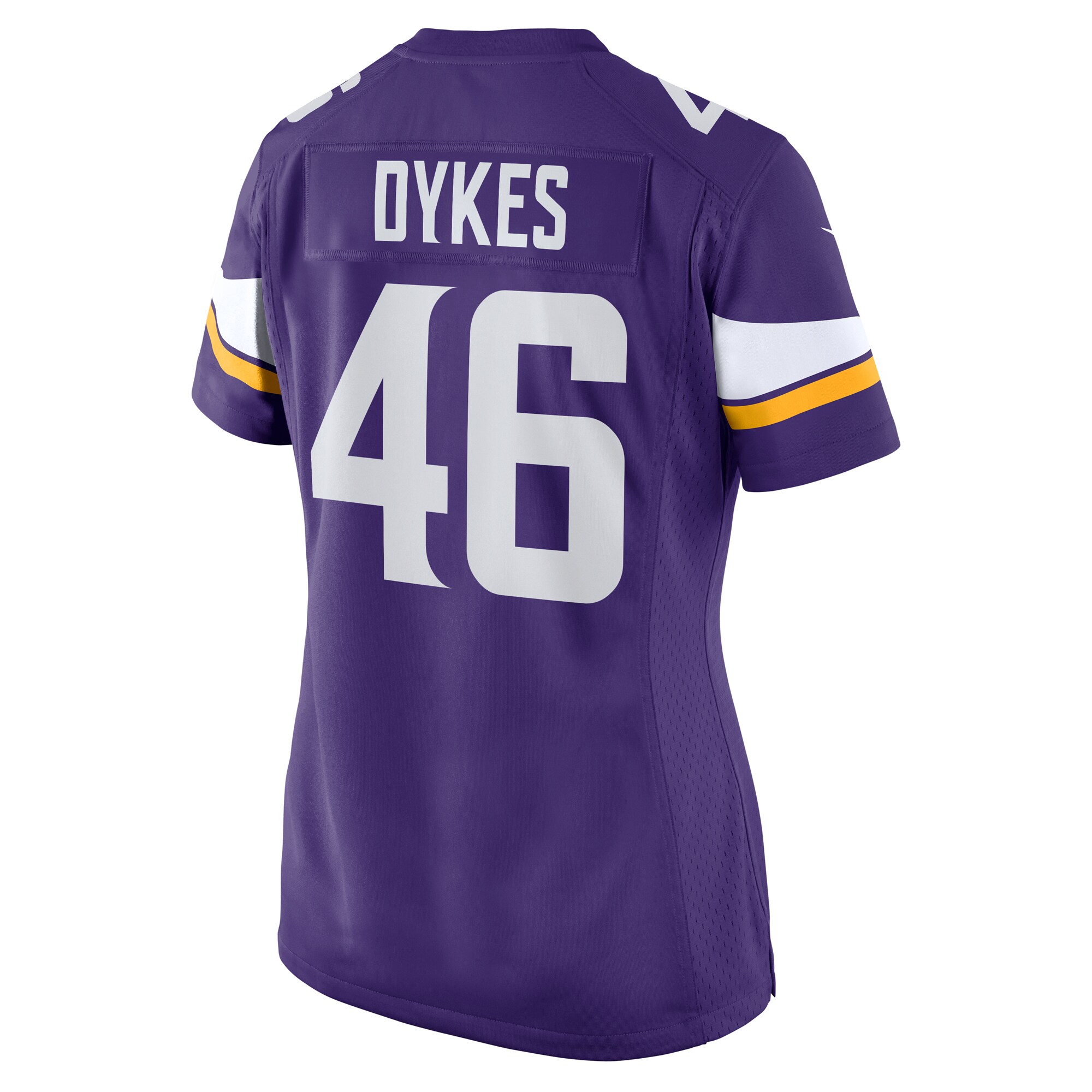 Aaron Dykes Minnesota Vikings Women's Team Game Jersey - Purple