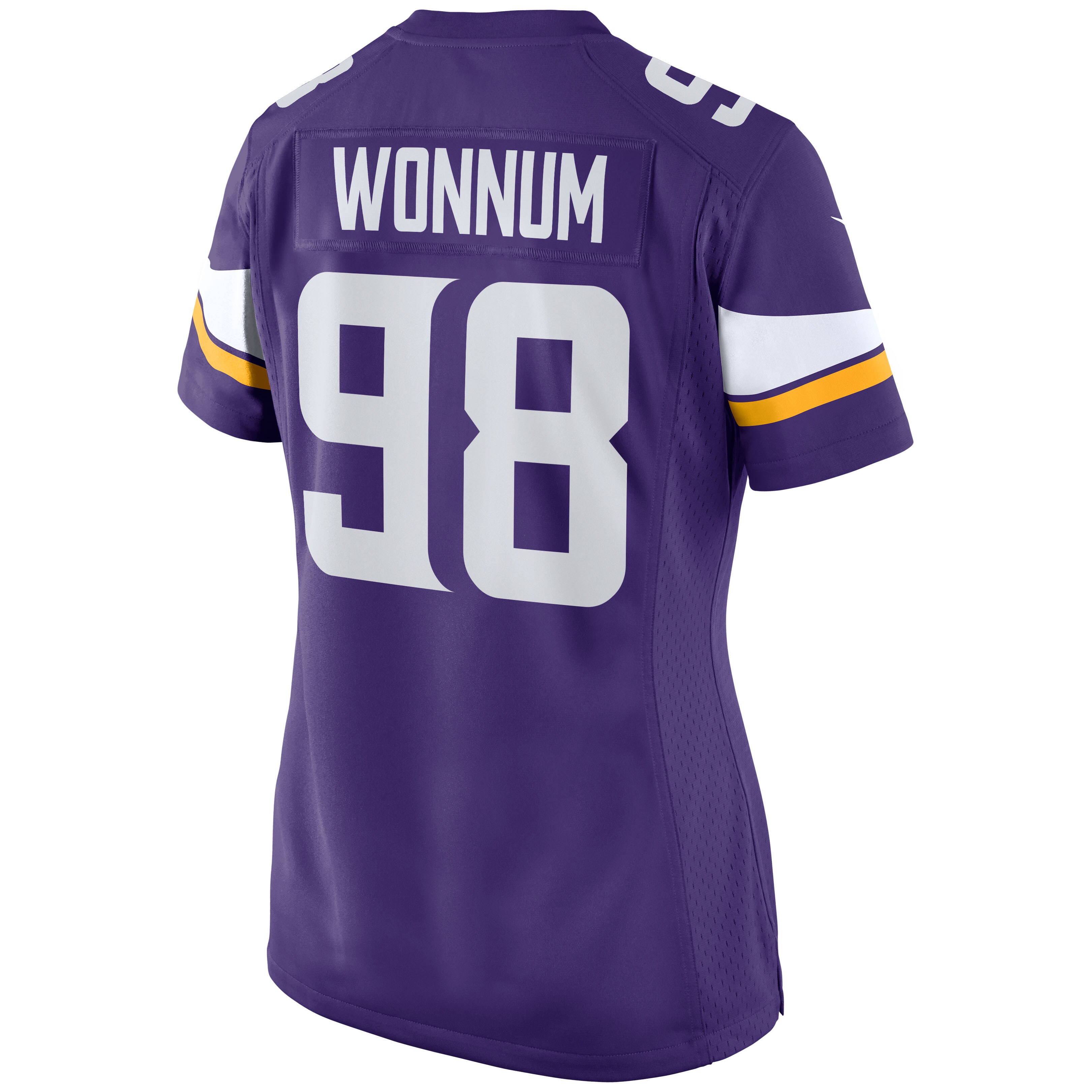 D.J. Wonnum Minnesota Vikings  Women's Team Game Jersey - Purple