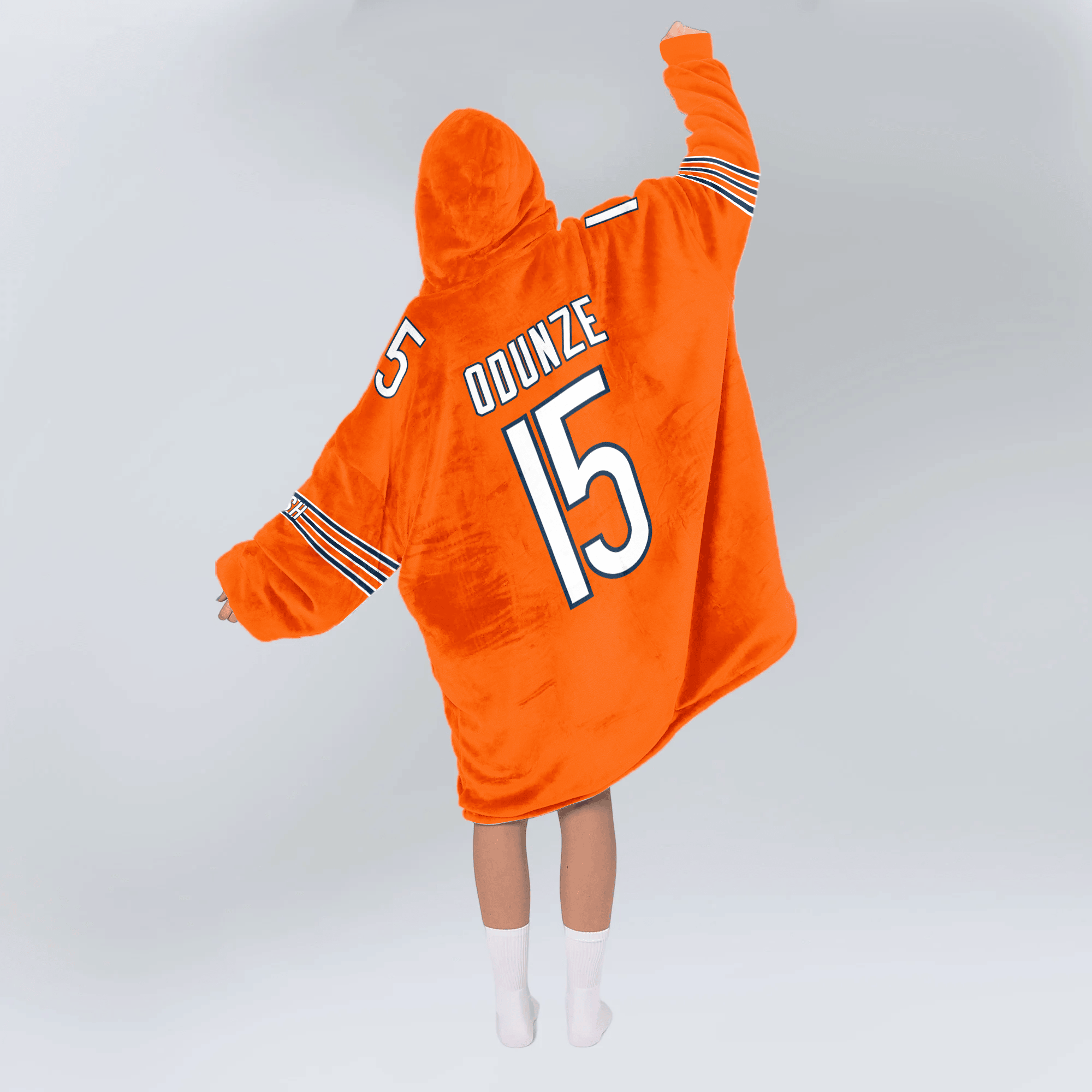 R.O 15 Chicago Football Unisex Blanket Hoodie
