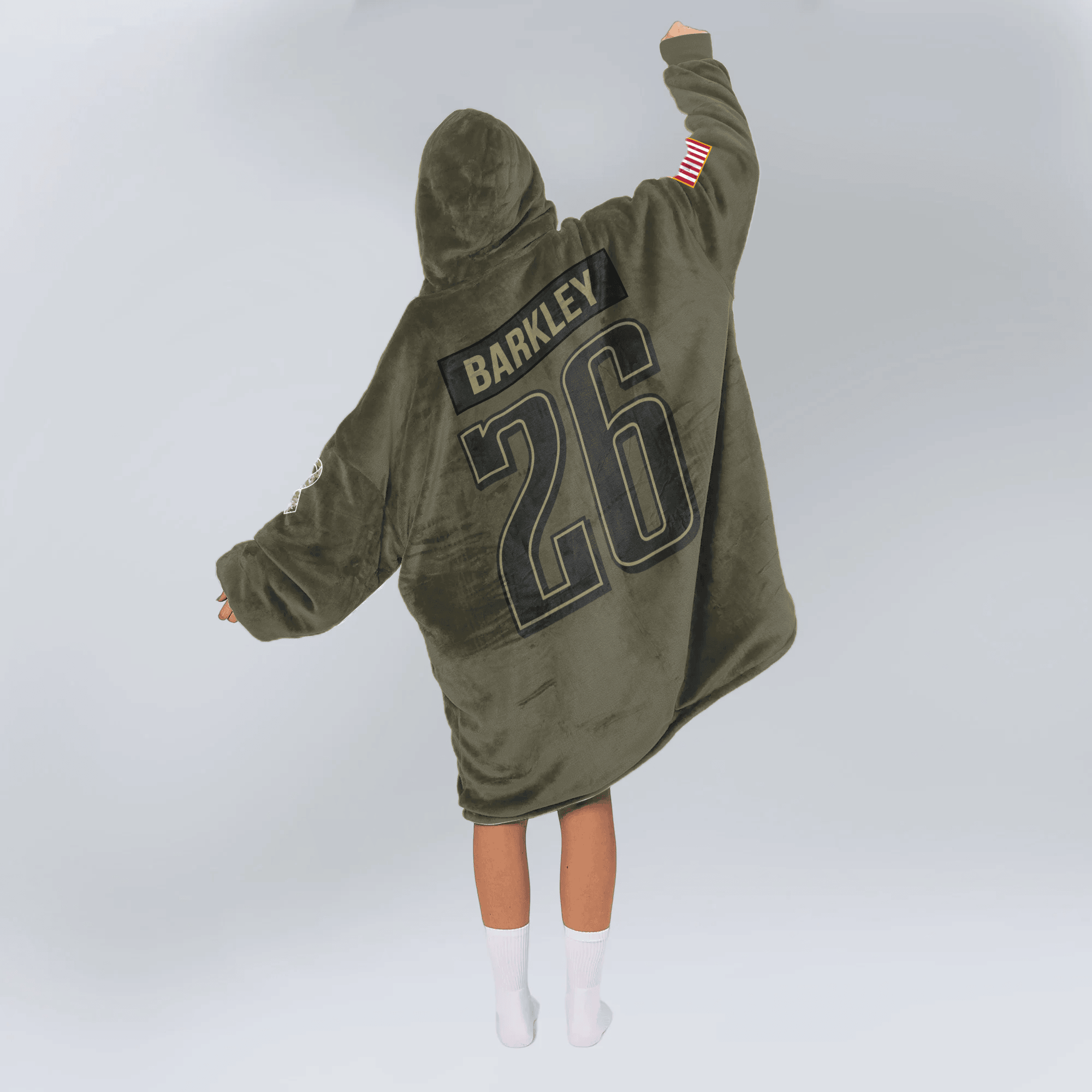 S.B 26 Philadelphia Football Unisex Blanket Hoodie