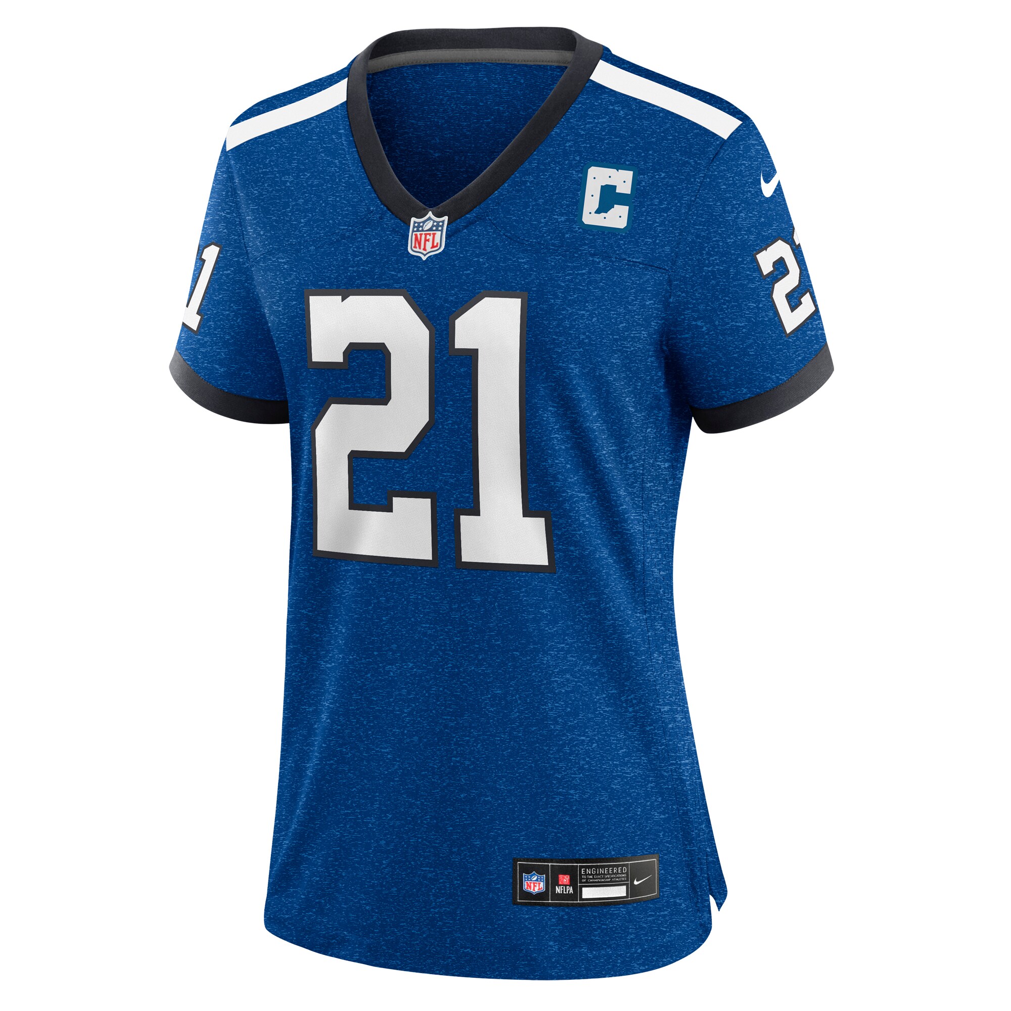 Zack Moss Indianapolis Colts  Women's Indiana Nights Alternate Game Jersey - Royal