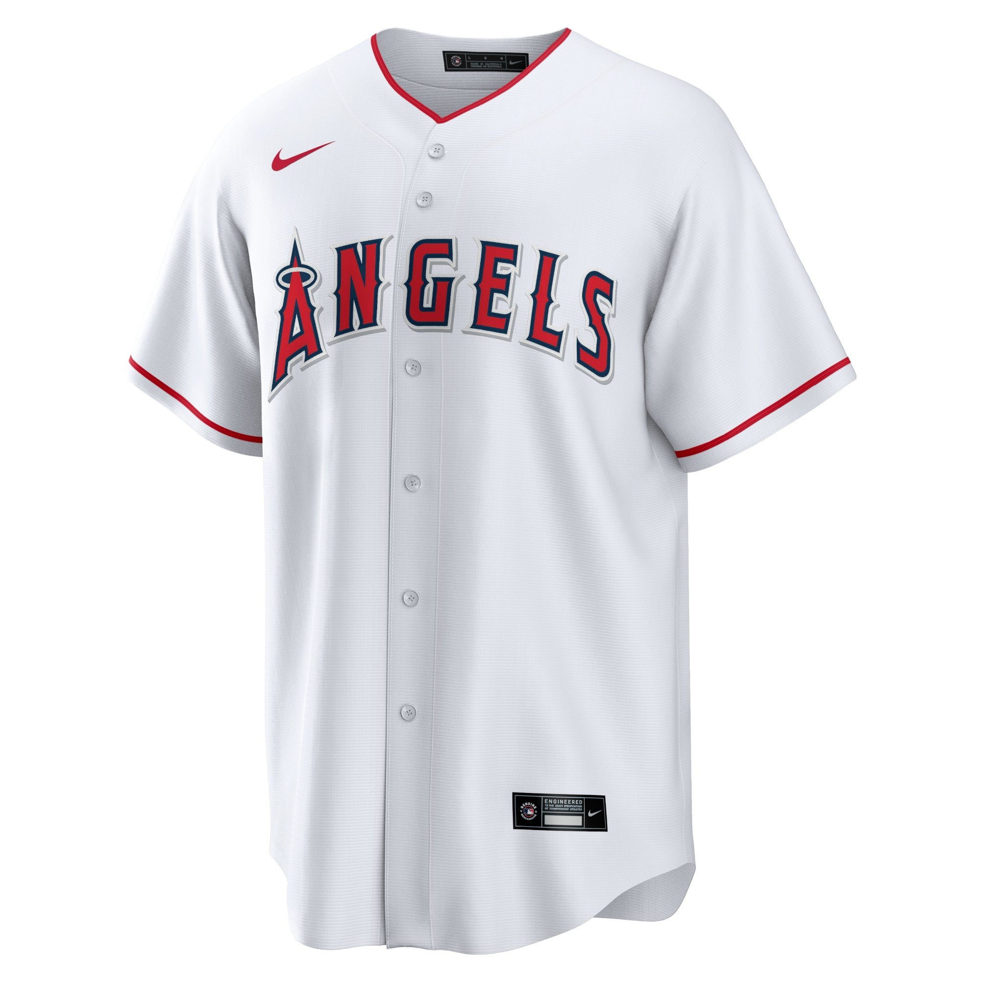 Men's Los Angeles Angels Anthony Rendon  White Home Replica Player Name Jersey