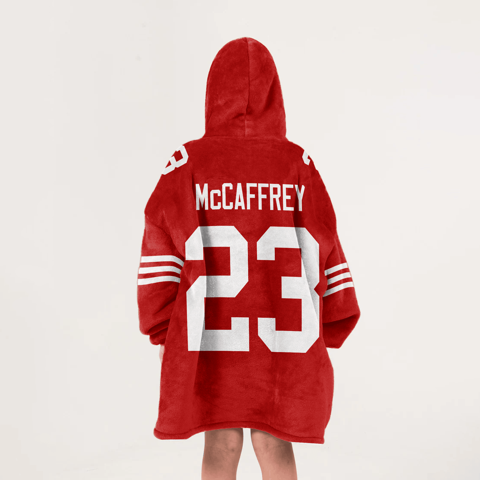Kid C.M 23 Captain San Francisco 49ers Football Unisex Blanket Hoodie