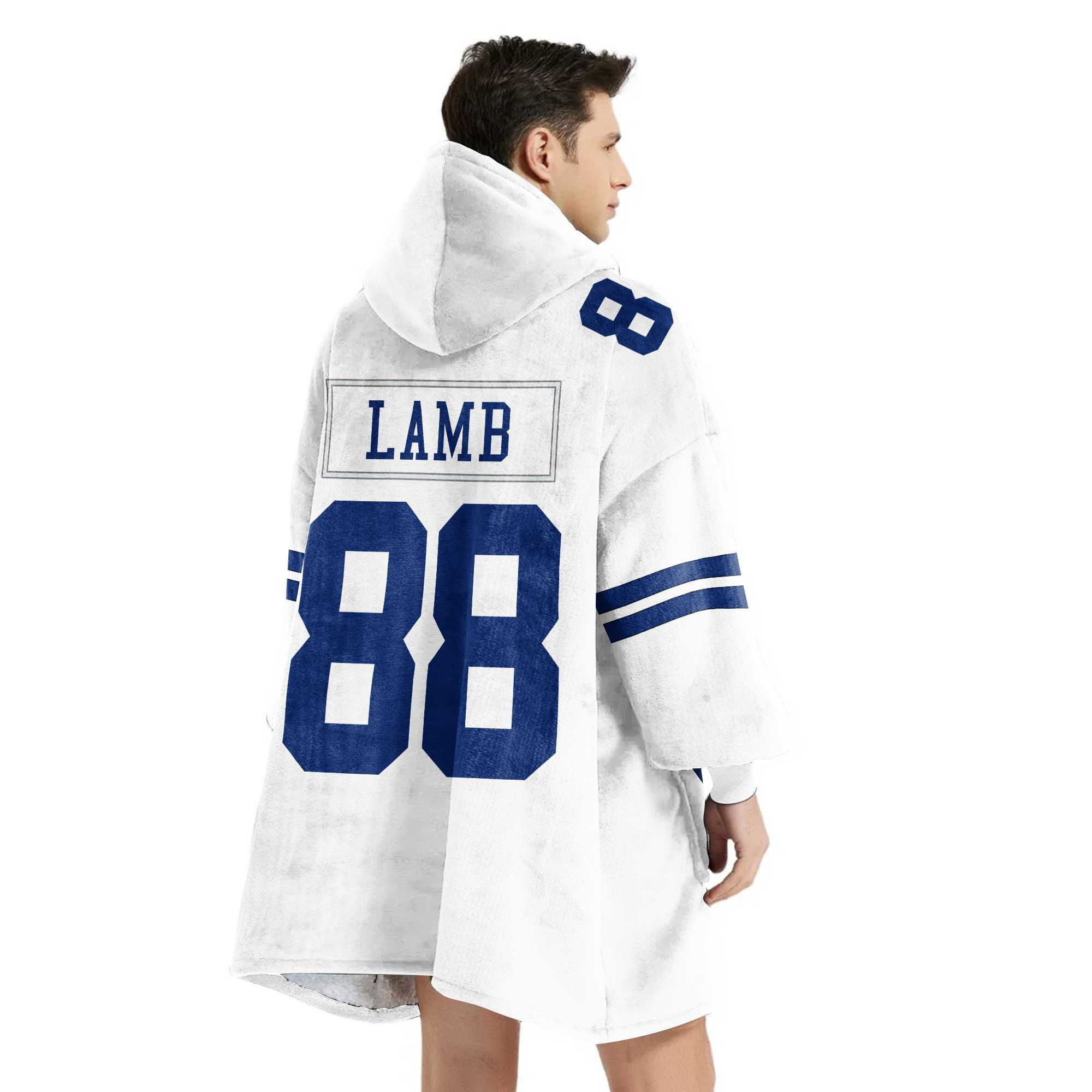 Adult C.D.L 88 Dallas Football Unisex Blanket Hoodie