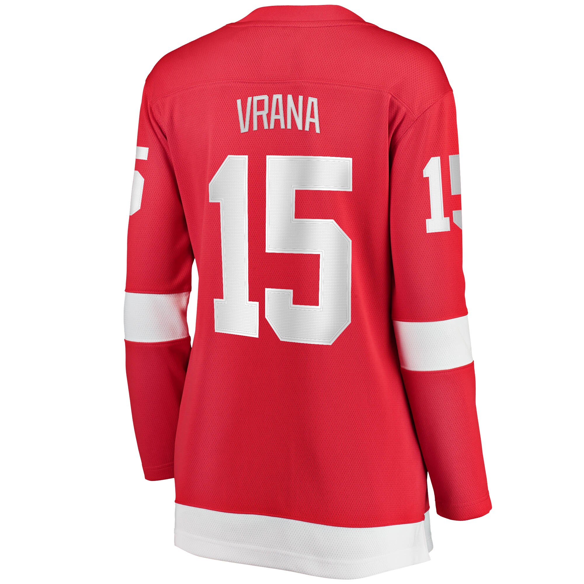 Jakub Vrana Detroit Red Wings Women's 2017/18 Home Breakaway Jersey - Red