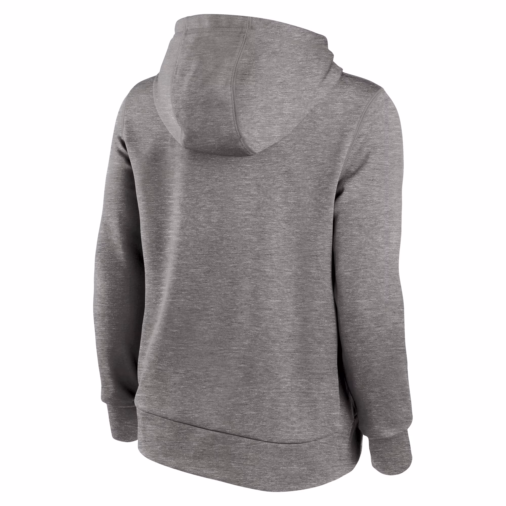 Philadelphia Eagles Women's Stretch Run Fleece Pullover Hoodie - Heather Charcoal
