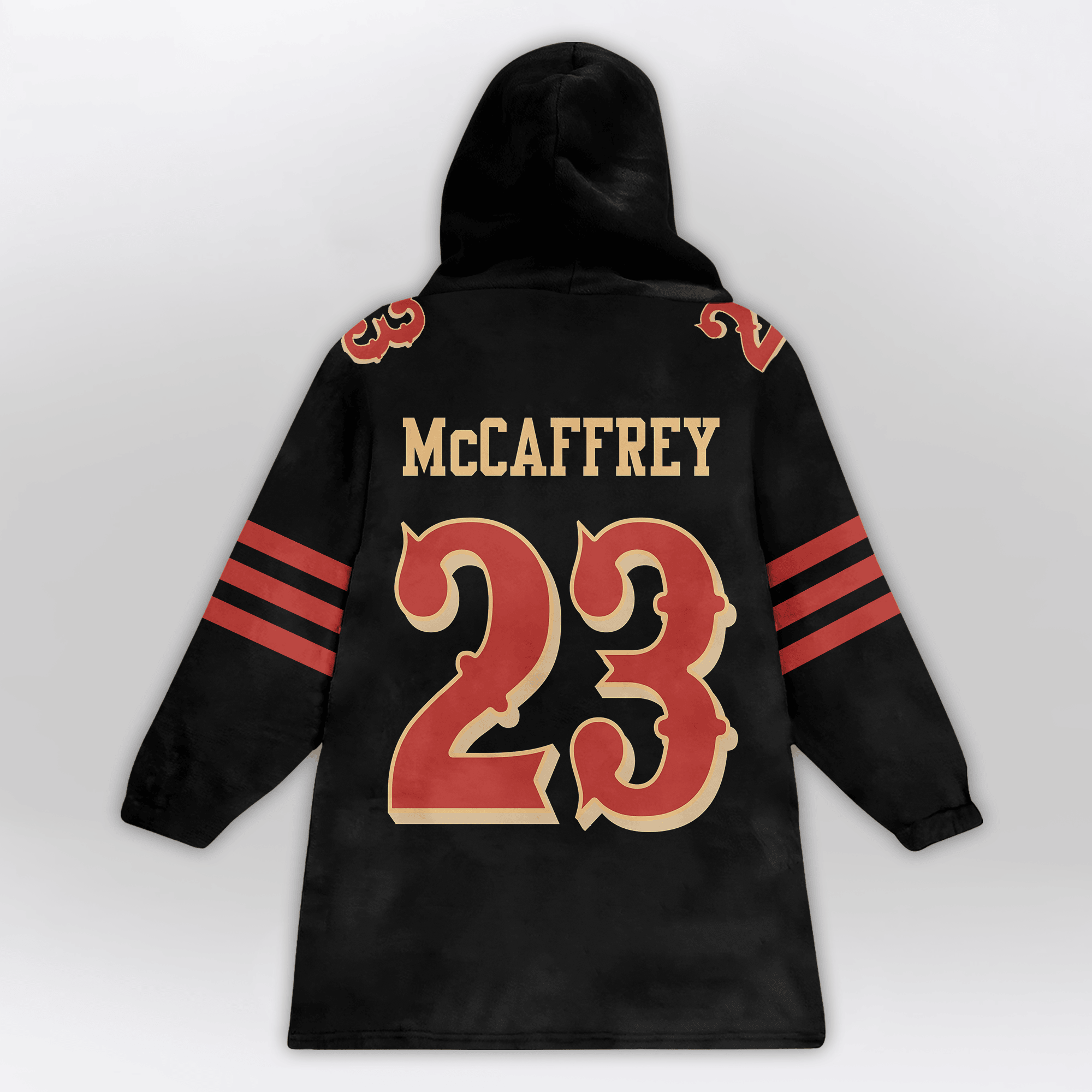 Kid C.M 23 San Francisco 49ers Football Unisex Blanket Hoodie