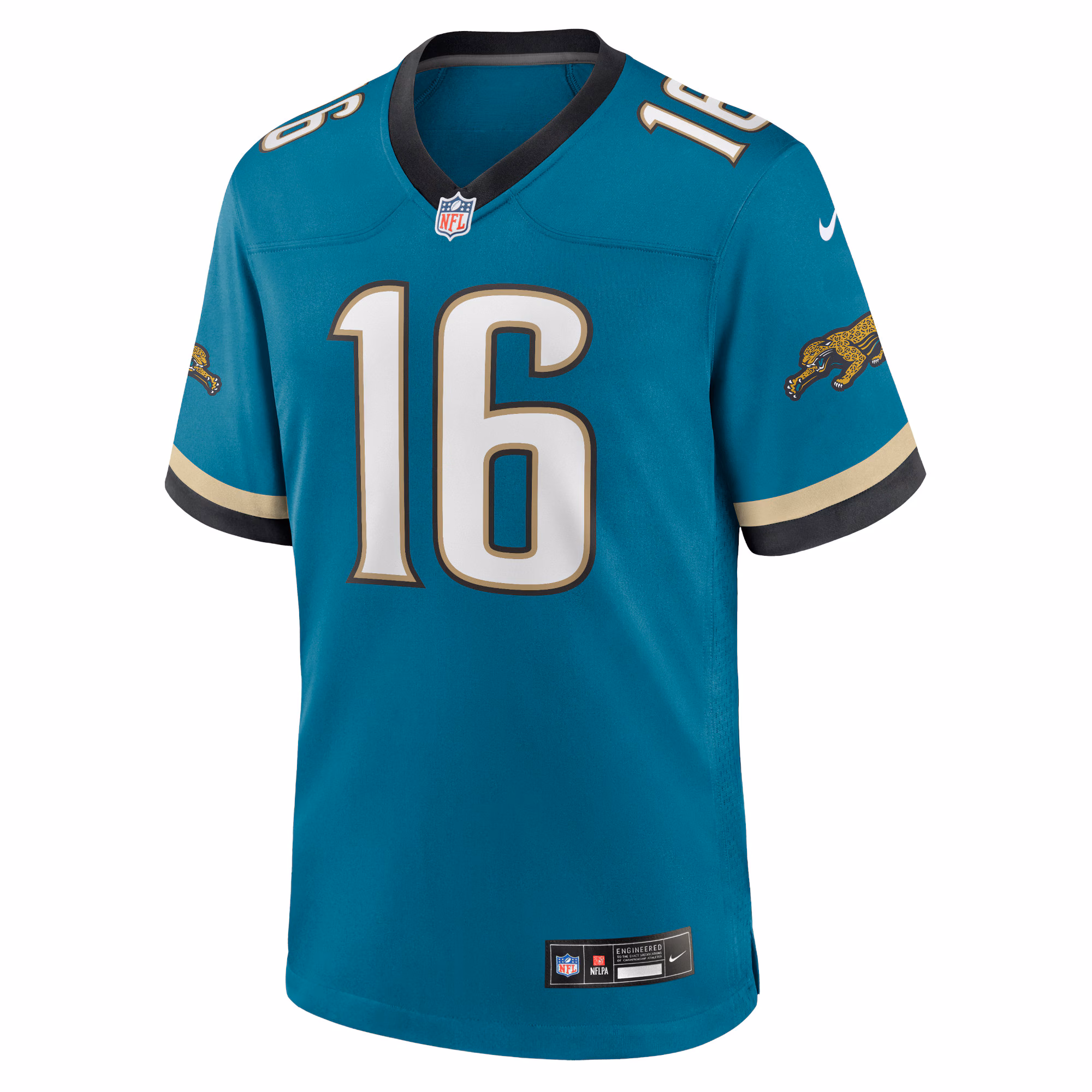 Trevor Lawrence Jacksonville Jaguars Prowler Throwback Player Game Jersey - Teal