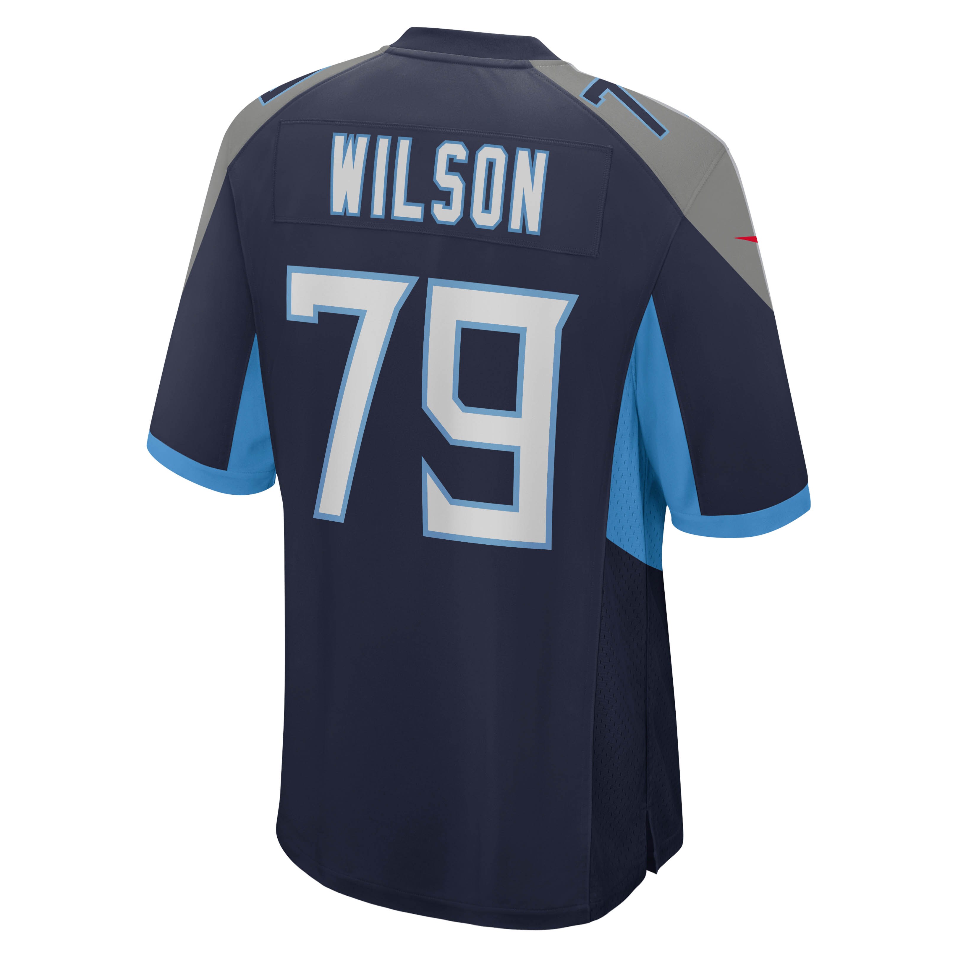 Isaiah Wilson Tennessee Titans  Game Jersey - Navy