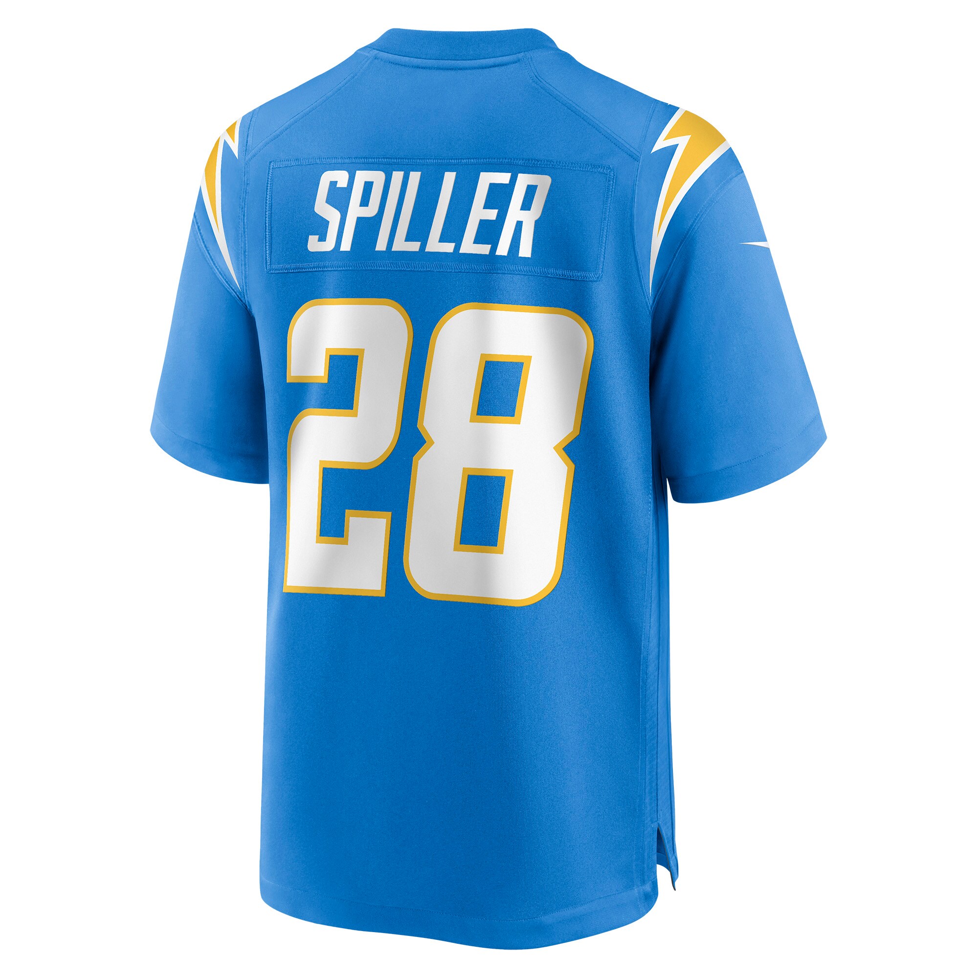 Isaiah Spiller Los Angeles Chargers Game Jersey - Powder Blue