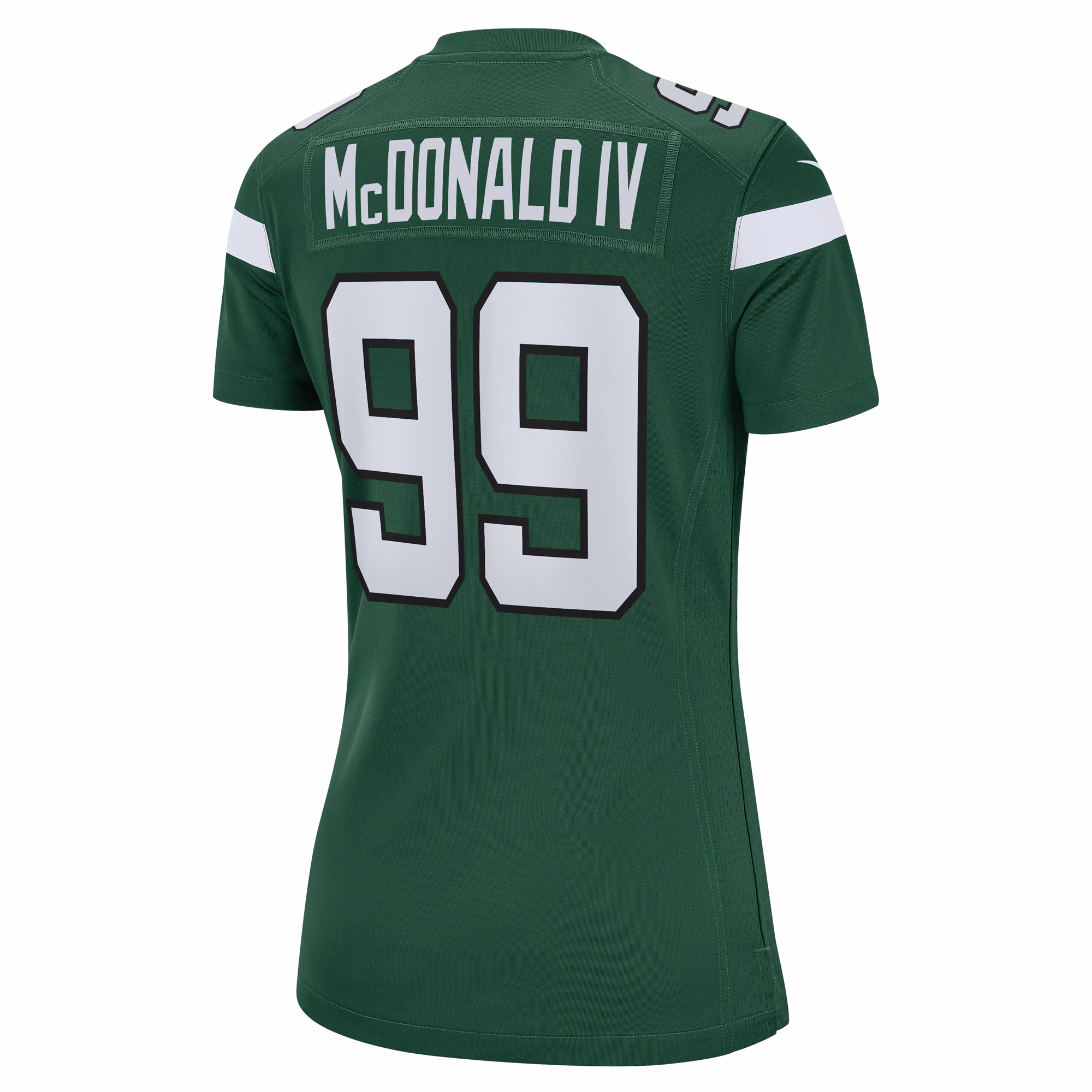 Will McDonald IV New York Jets Women's  Game Jersey - Gotham Green