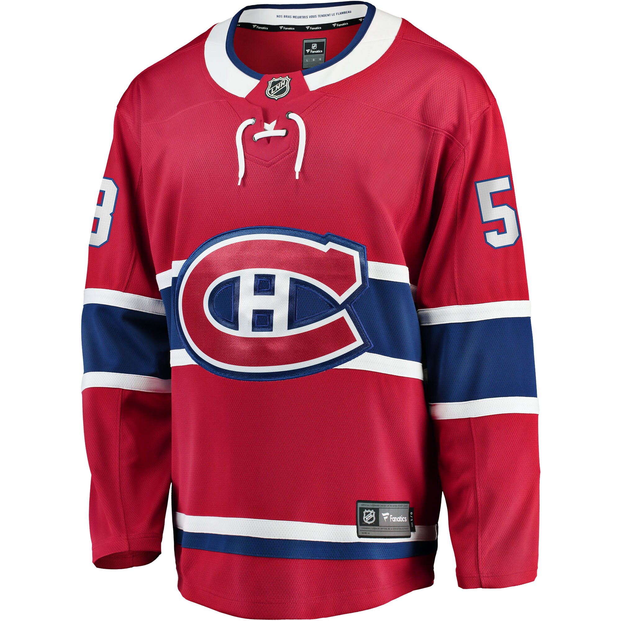 David Savard Montreal Canadiens Home Breakaway Player Jersey - Red