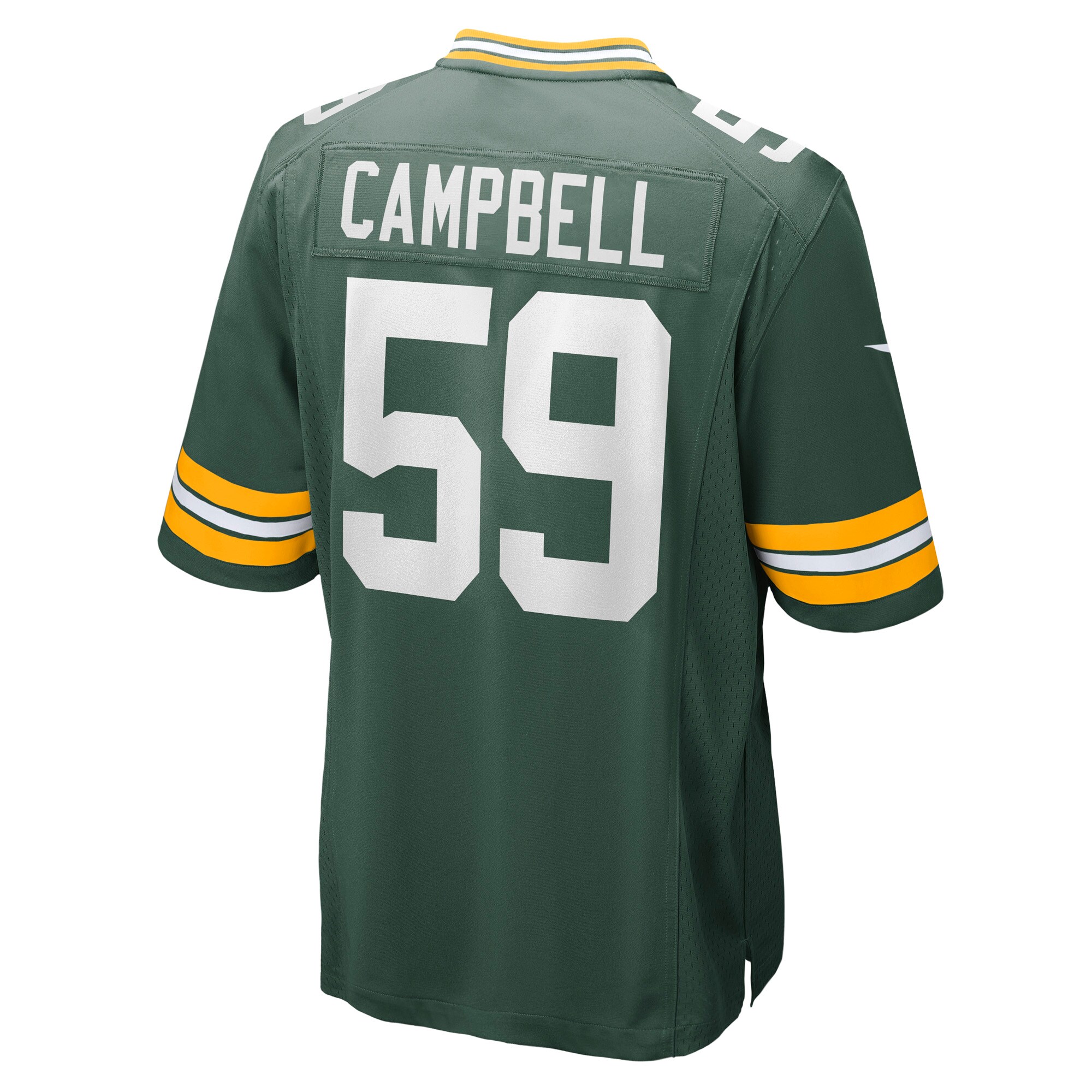 De'Vondre Campbell Green Bay Packers  Game Jersey - Green