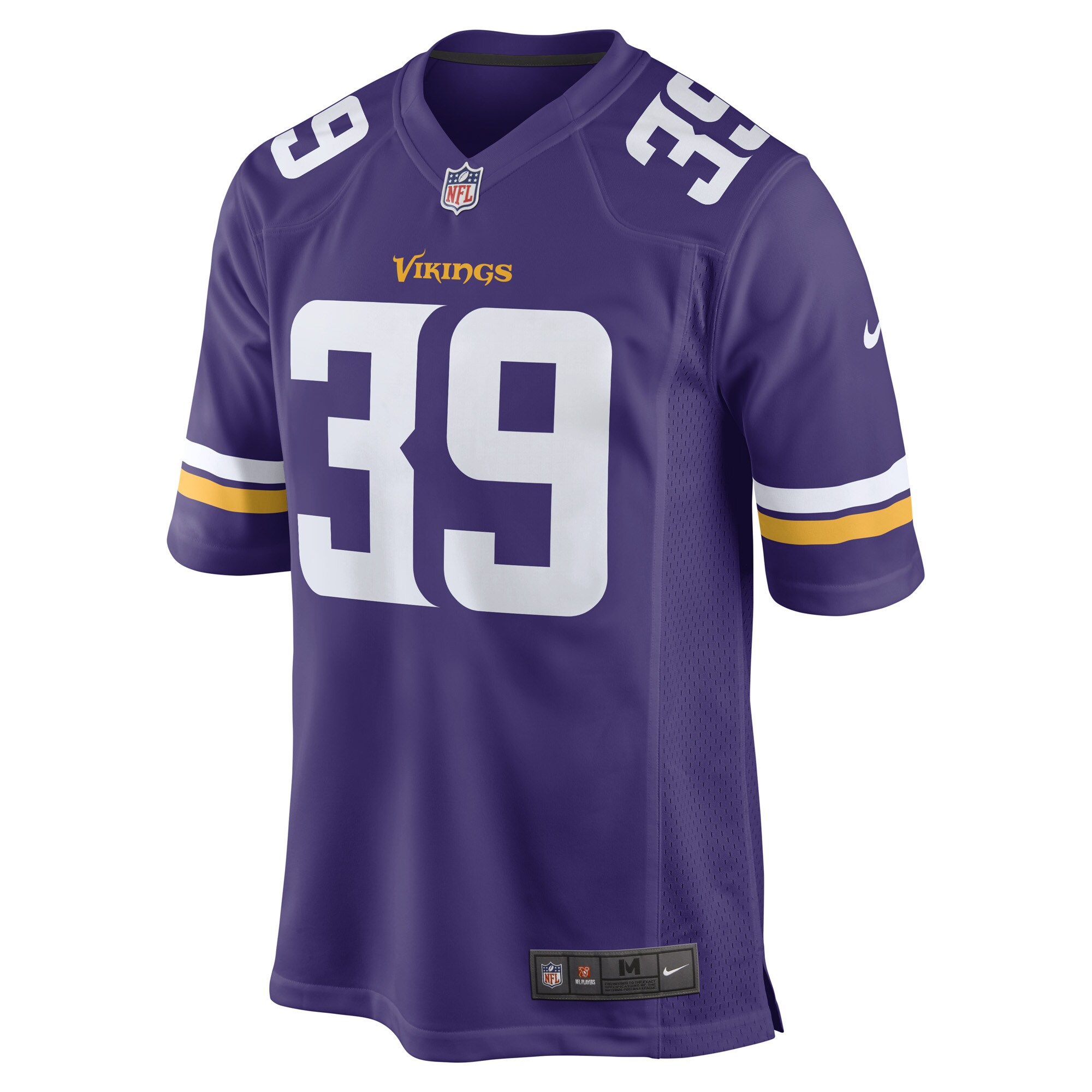 Chandon Sullivan Minnesota Vikings  Game Player Jersey - Purple