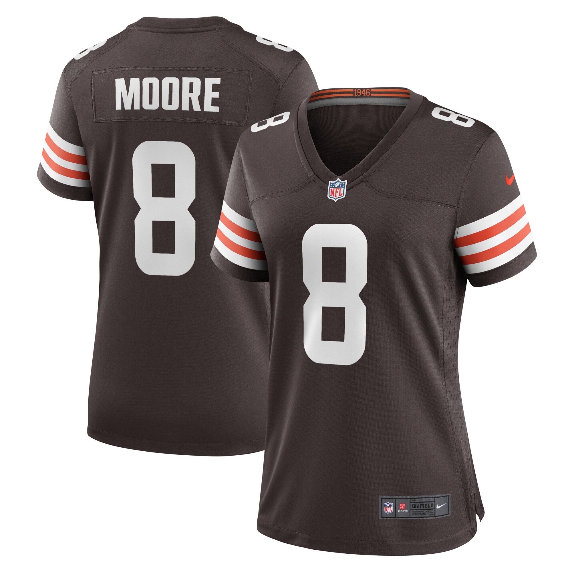 Elijah Moore Cleveland Browns Women's Game Jersey - Brown