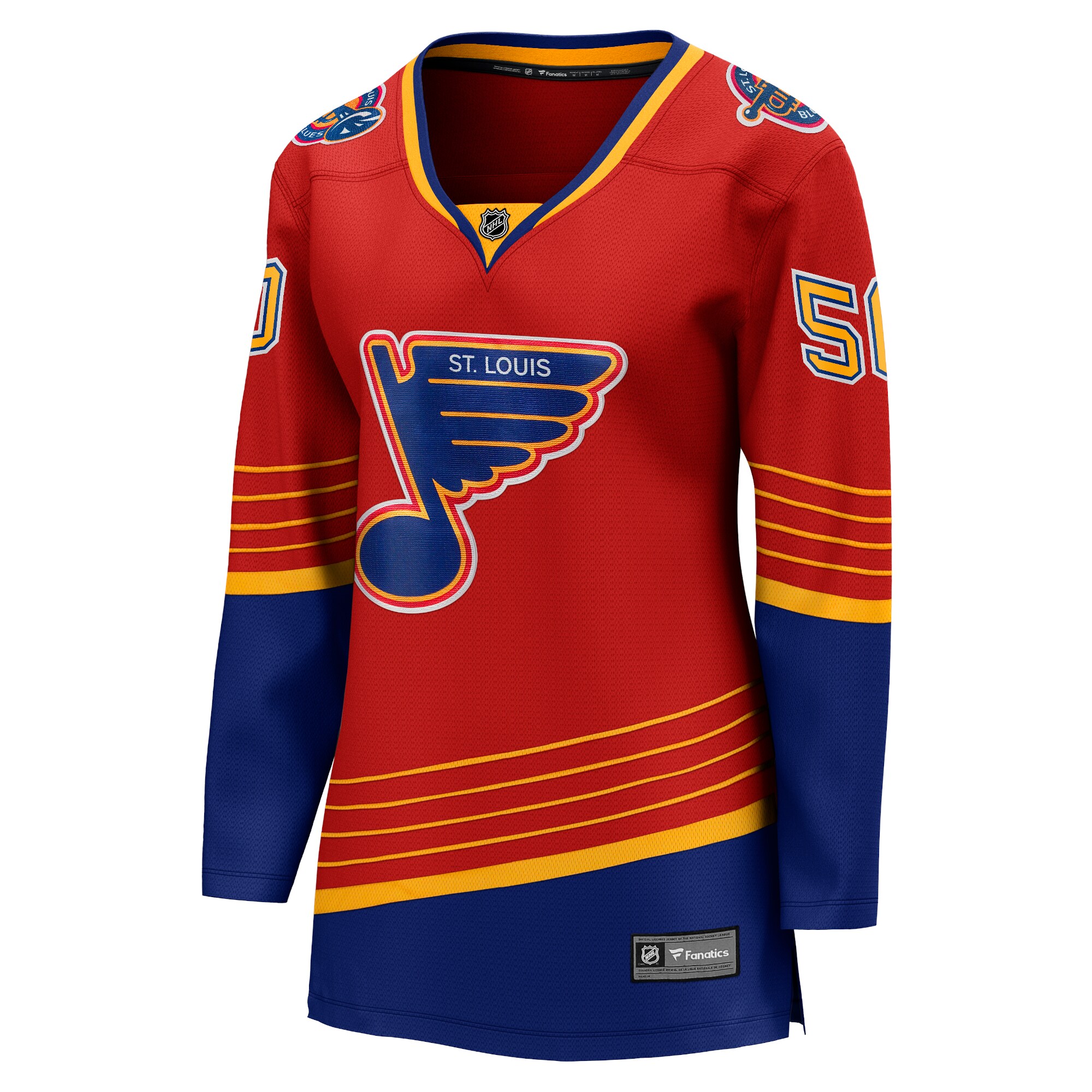 Binnington St.Louis Blues Women's 2020/21 Special Edition Breakaway Player Jersey - Red