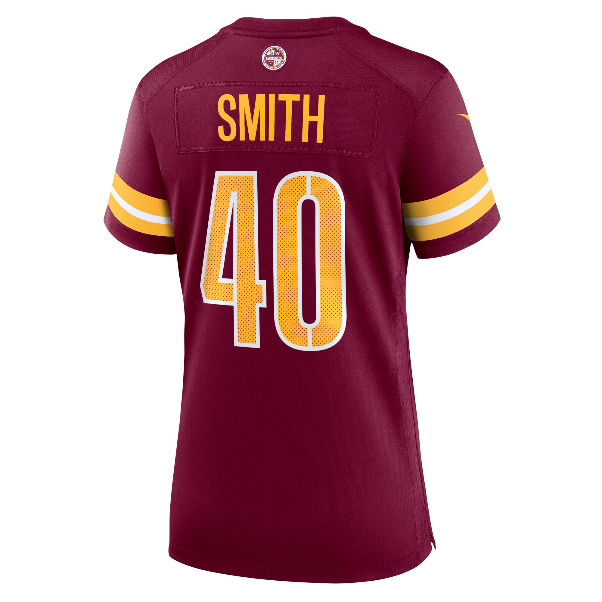 Kendall Smith Washington Commanders  Women's Team Game Jersey - Burgundy